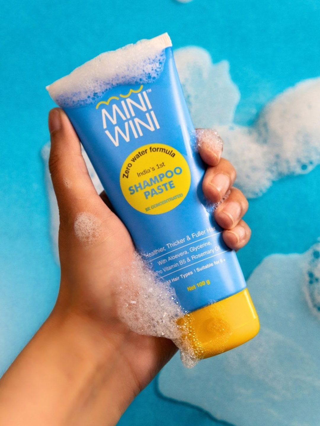 MINIWINI Shampoo Paste For Hairfall Control With Aloevera - 100 g-image-43