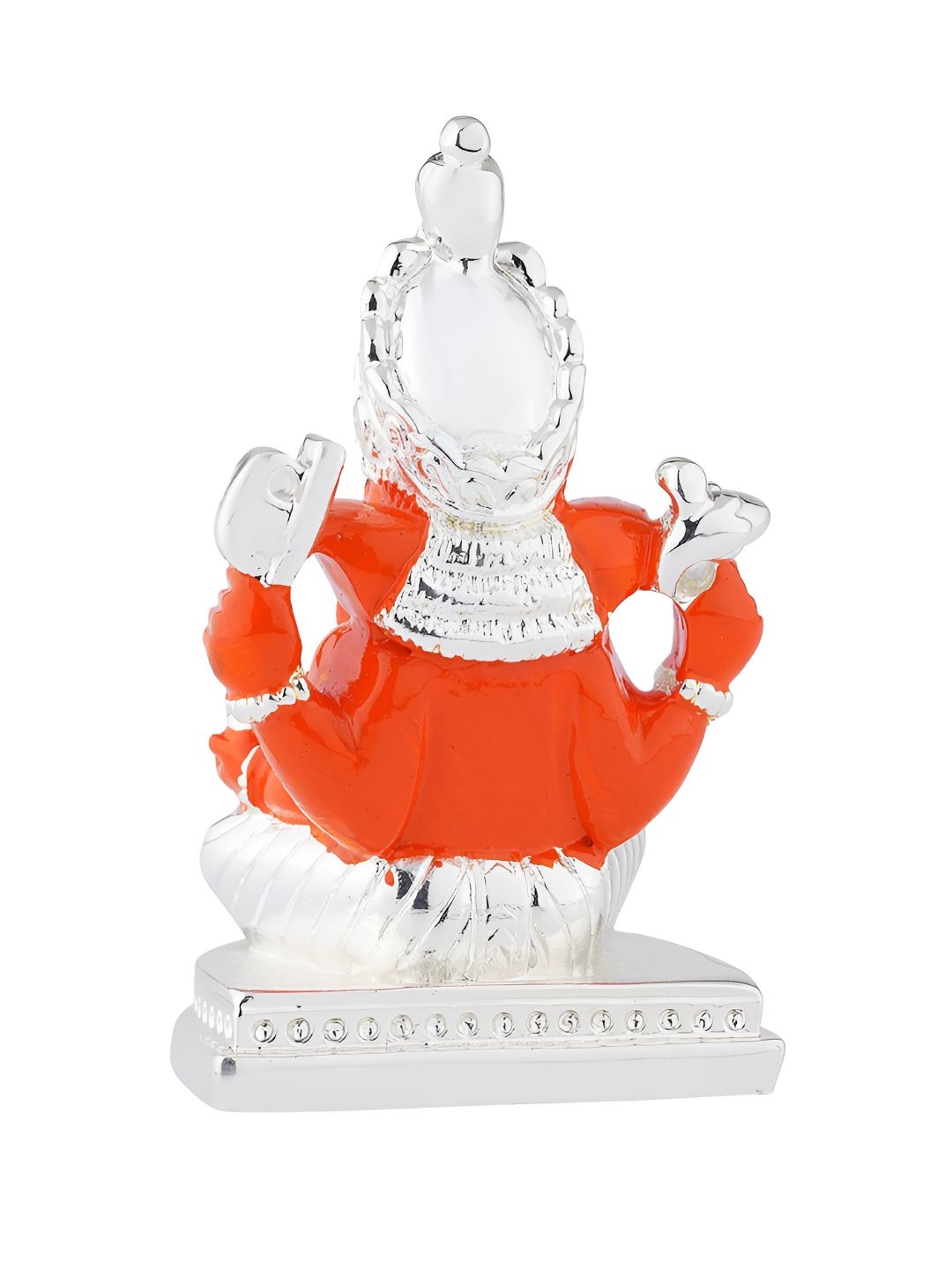 Voylla Silver-Toned Religious Lord Ganesha Showpiece-image-27