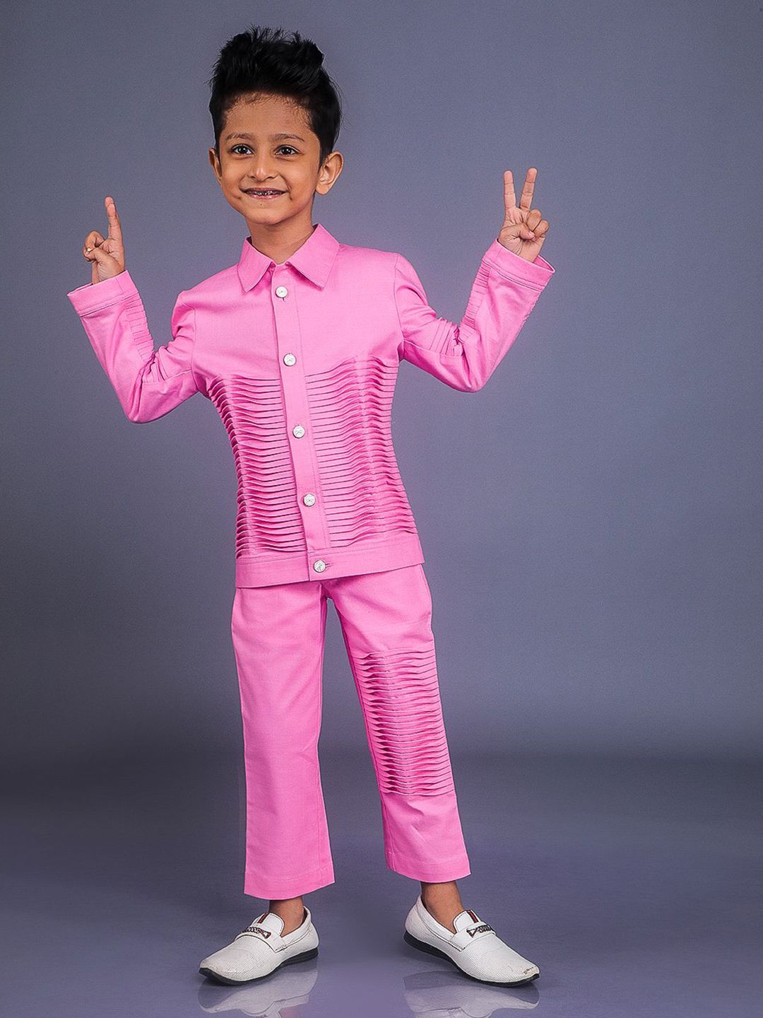 BAYA COUTURE Boys Shirt with Trousers-picture-53