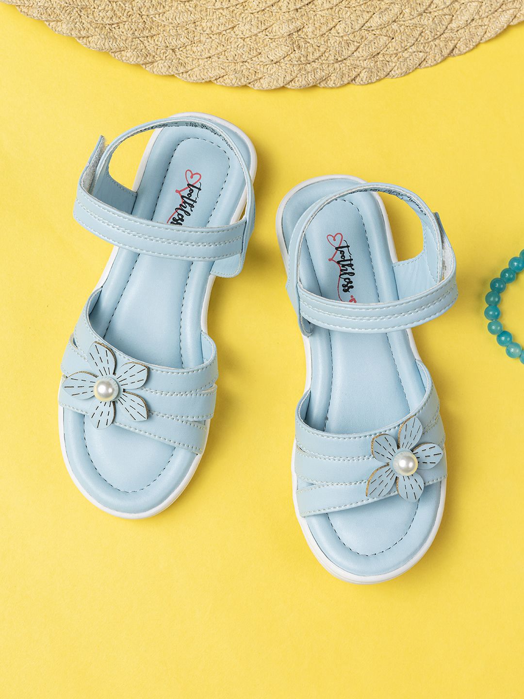 toothless Girls Open Toe Flats with Bows-picture-26