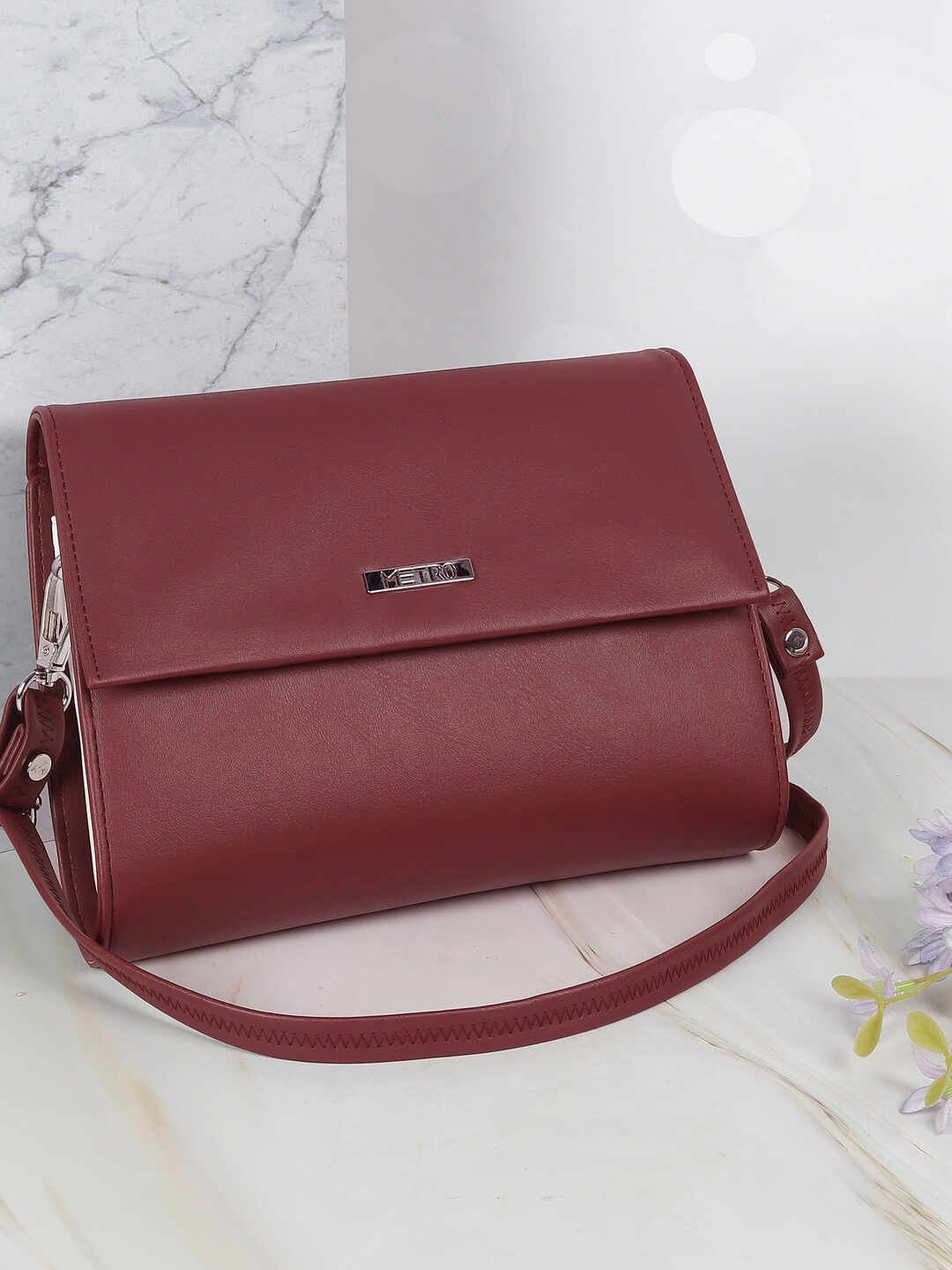 Metro Women Solid Swagger Sling Bag-picture-26
