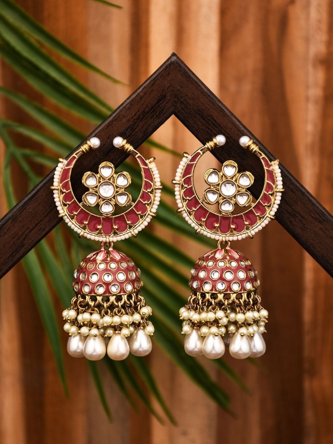 Anvik Contemporary Jhumkas Earrings-image-12