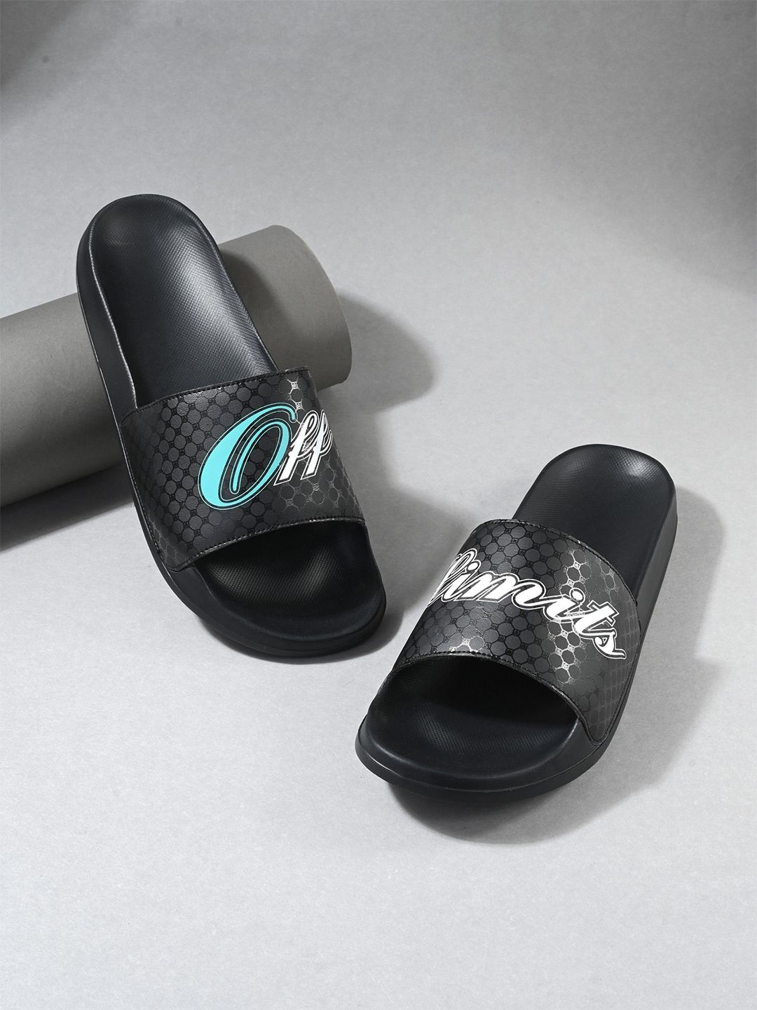 OFF LIMITS Men Printed Fashion Sliders-picture-46
