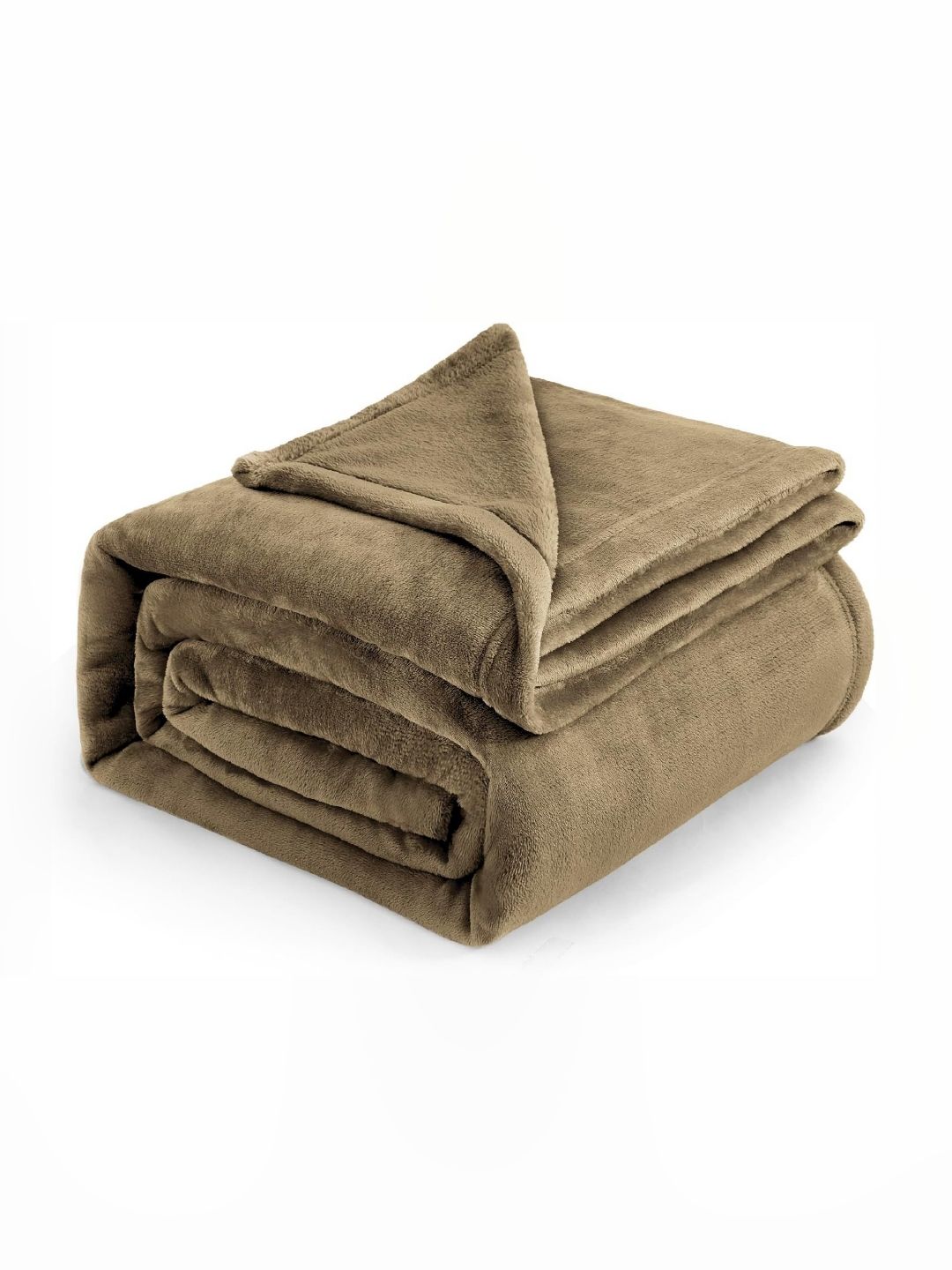 Nivasam Beige AC Room 233 GSM Double Bed Blanket-image-43