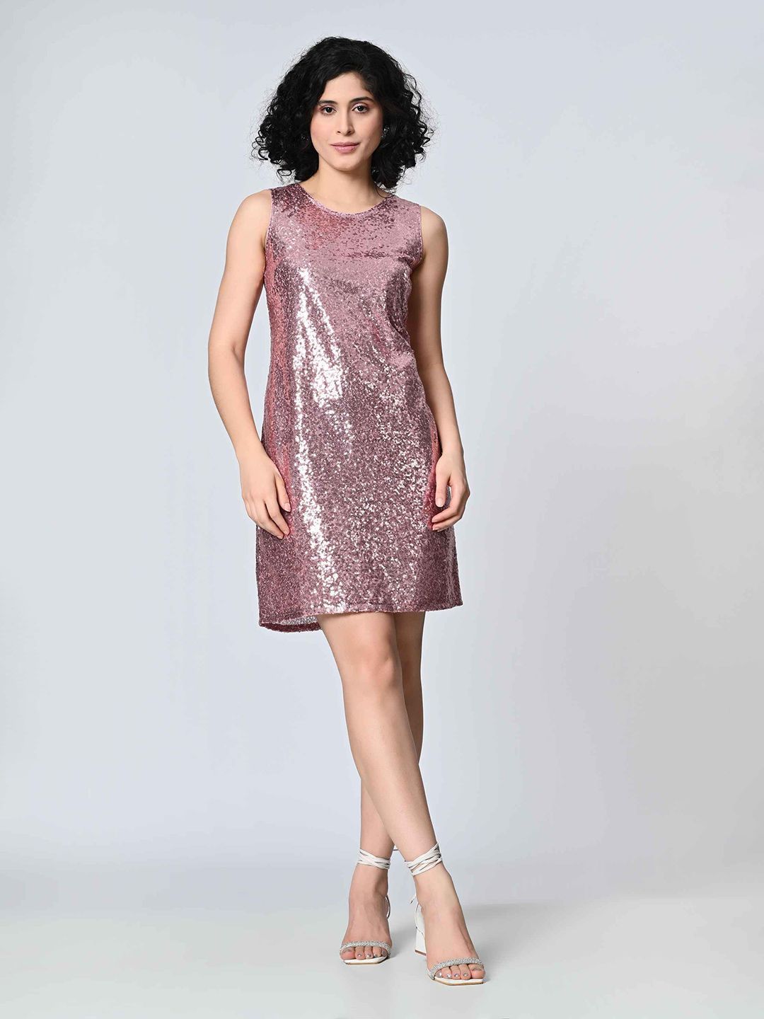 BAESD Women Embellished Sheath Above Knee Dress