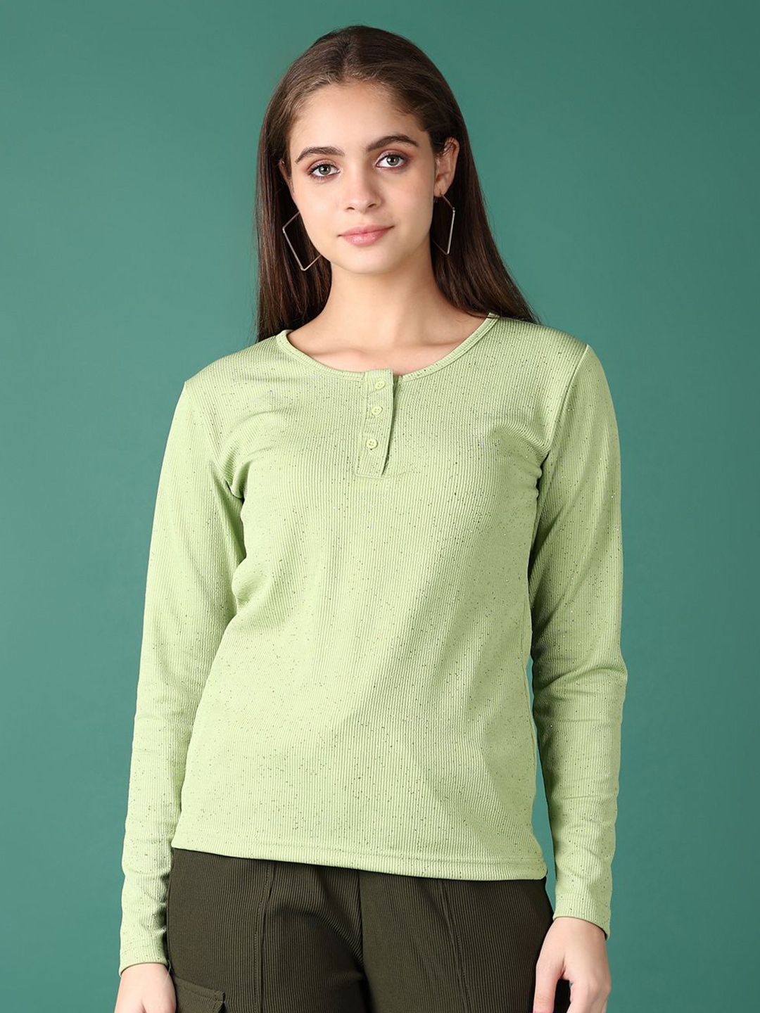 V-Mart Women Cotton Round Neck Top-picture-38
