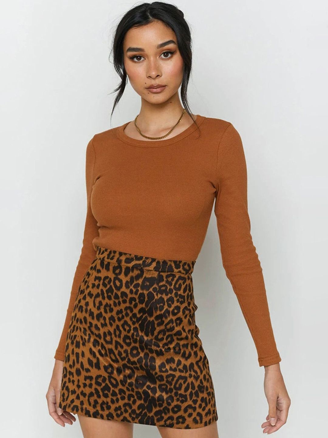 LULU & SKY Women Printed A-Line Mini Skirt-picture-19