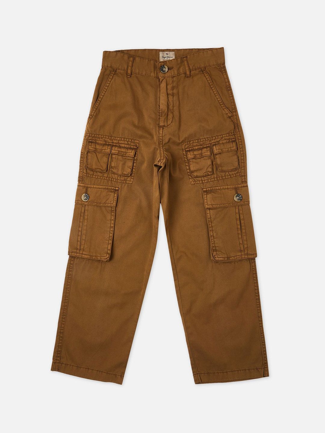 Pepe Jeans Boys Mid-Rise Cargos Trousers-picture-44