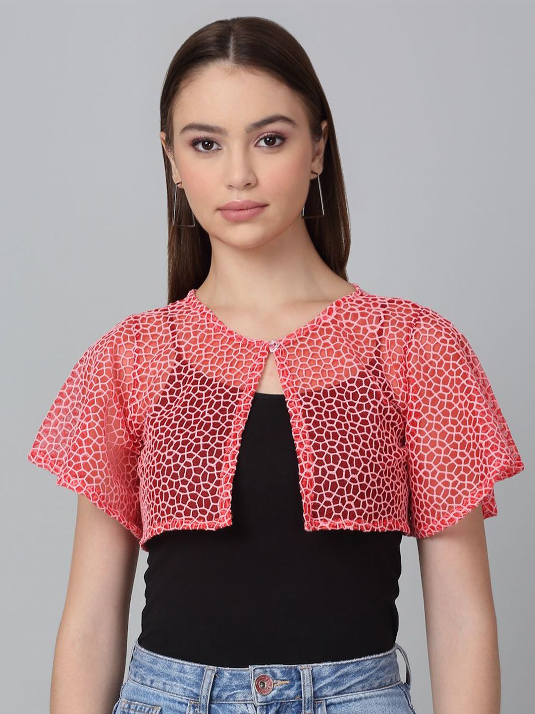 Dressitude Women Crop Shrug-picture-35