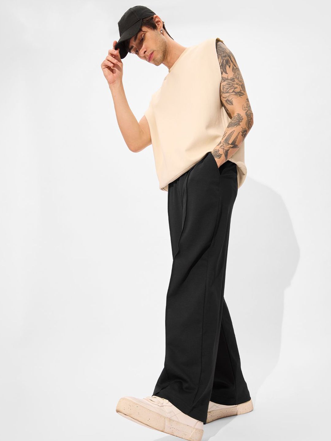 The Souled Store Men Straight Fit Track Pants-image-26