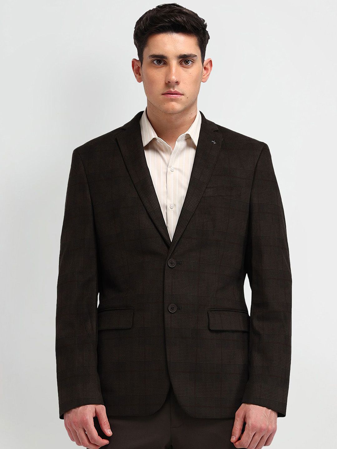 Arrow Men Slim-Fit Single Breasted Blazer-picture-27