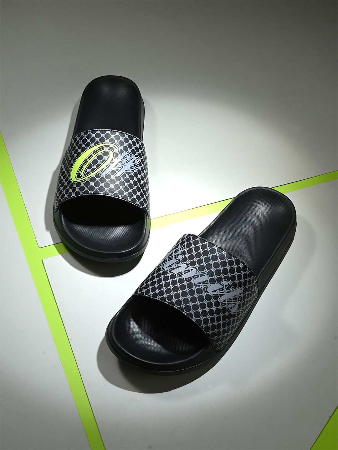 OFF LIMITS Men Printed Fashion Sliders-image-8