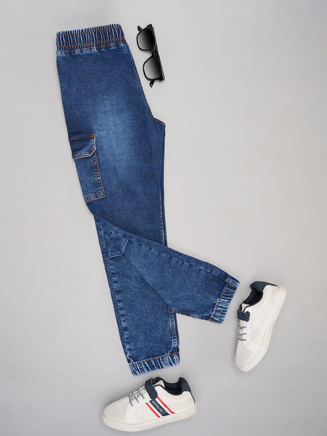 Pantaloons Junior Boys Mid-Rise Jogger Jeans-picture-14