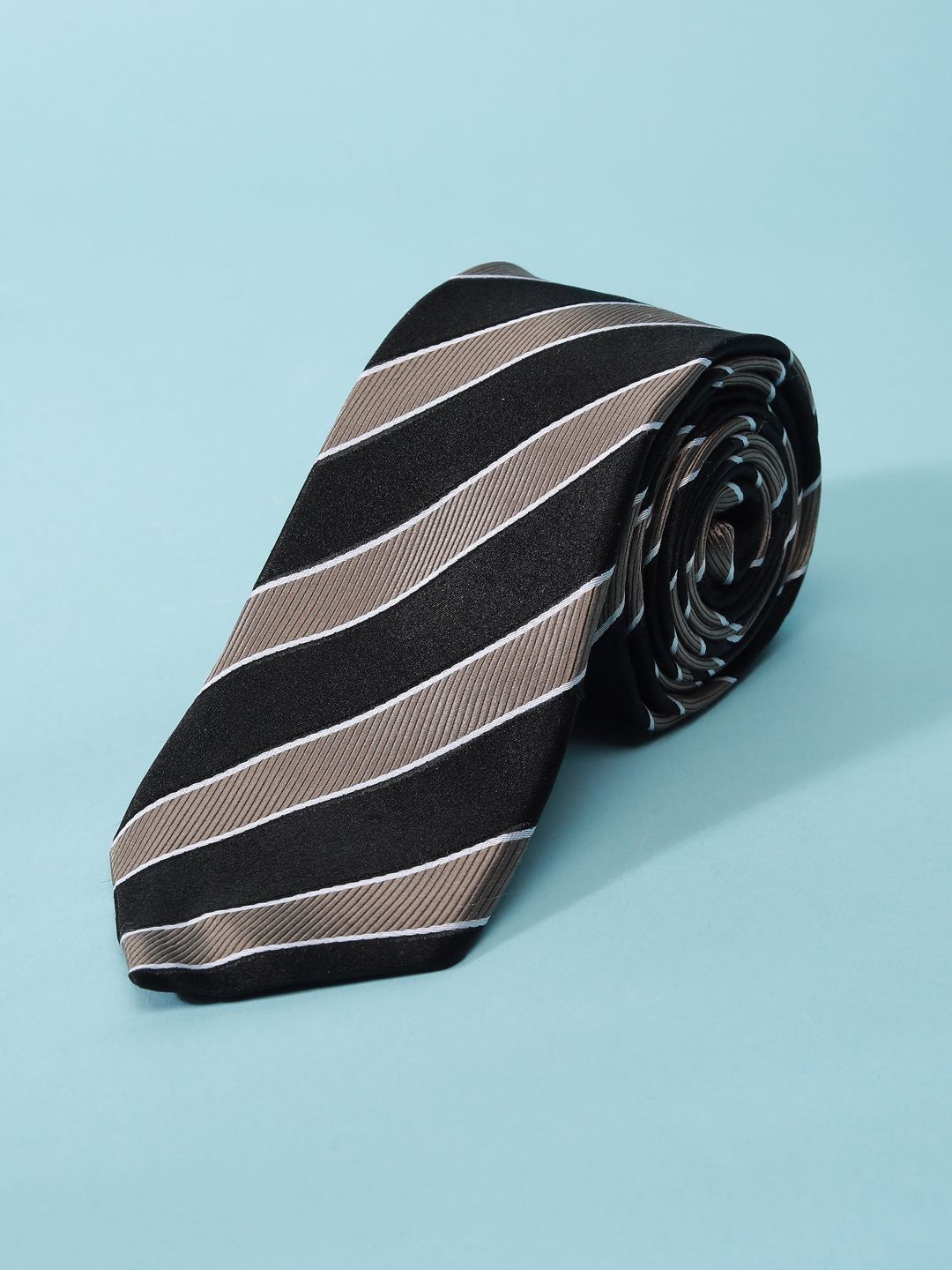 Peter England Men Striped Broad Tie-picture-37