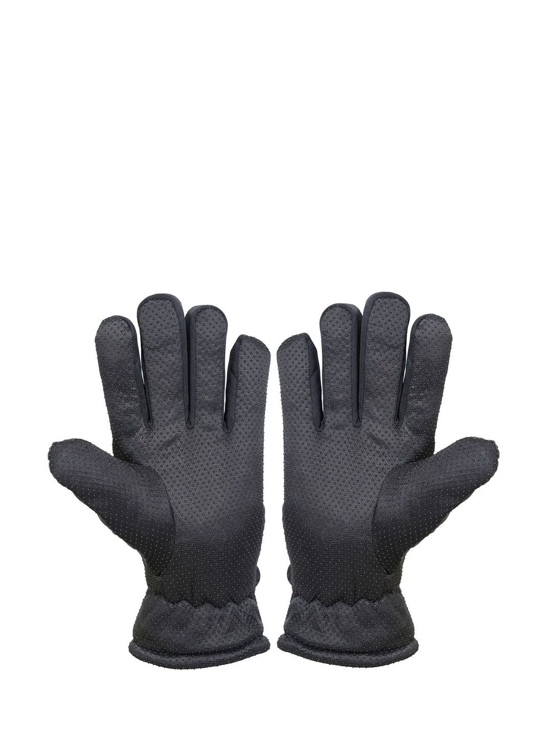 TEEMOODS Men Patterned Winter Gloves-image-9