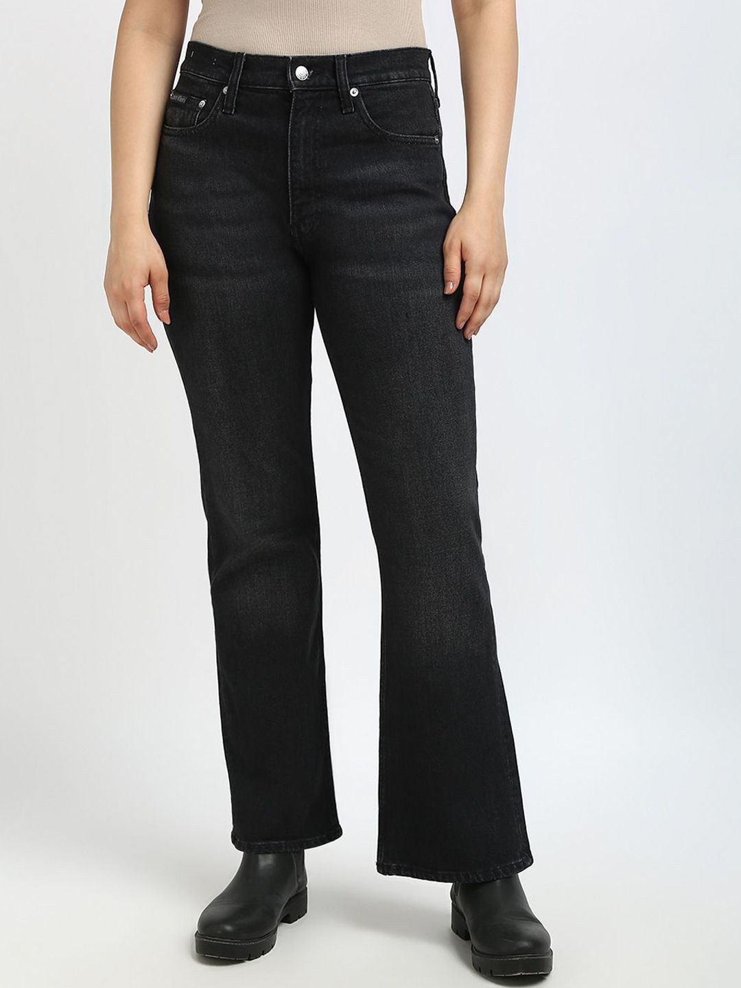 Calvin Klein Jeans Women Bootcut Light Fade Jeans-picture-10