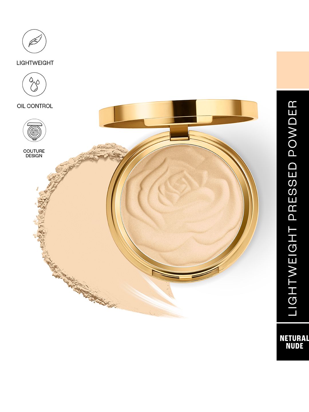 Lakme Rouge Bloom Showstopper Collection Lightweight Setting Powder 12g - Neutral Nude-image-27