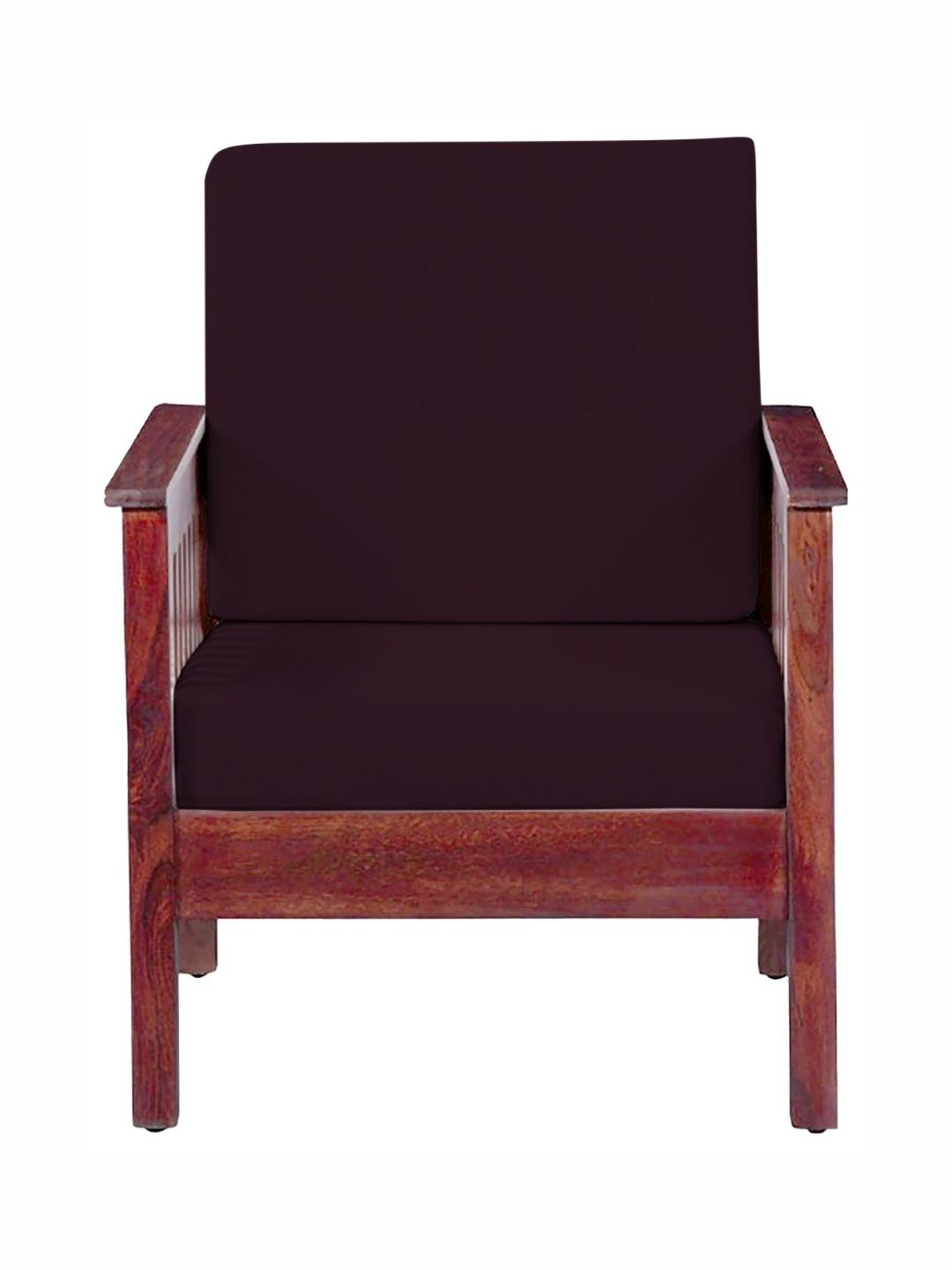 Lazi Maroon Polyester Sofa Cover-picture-54