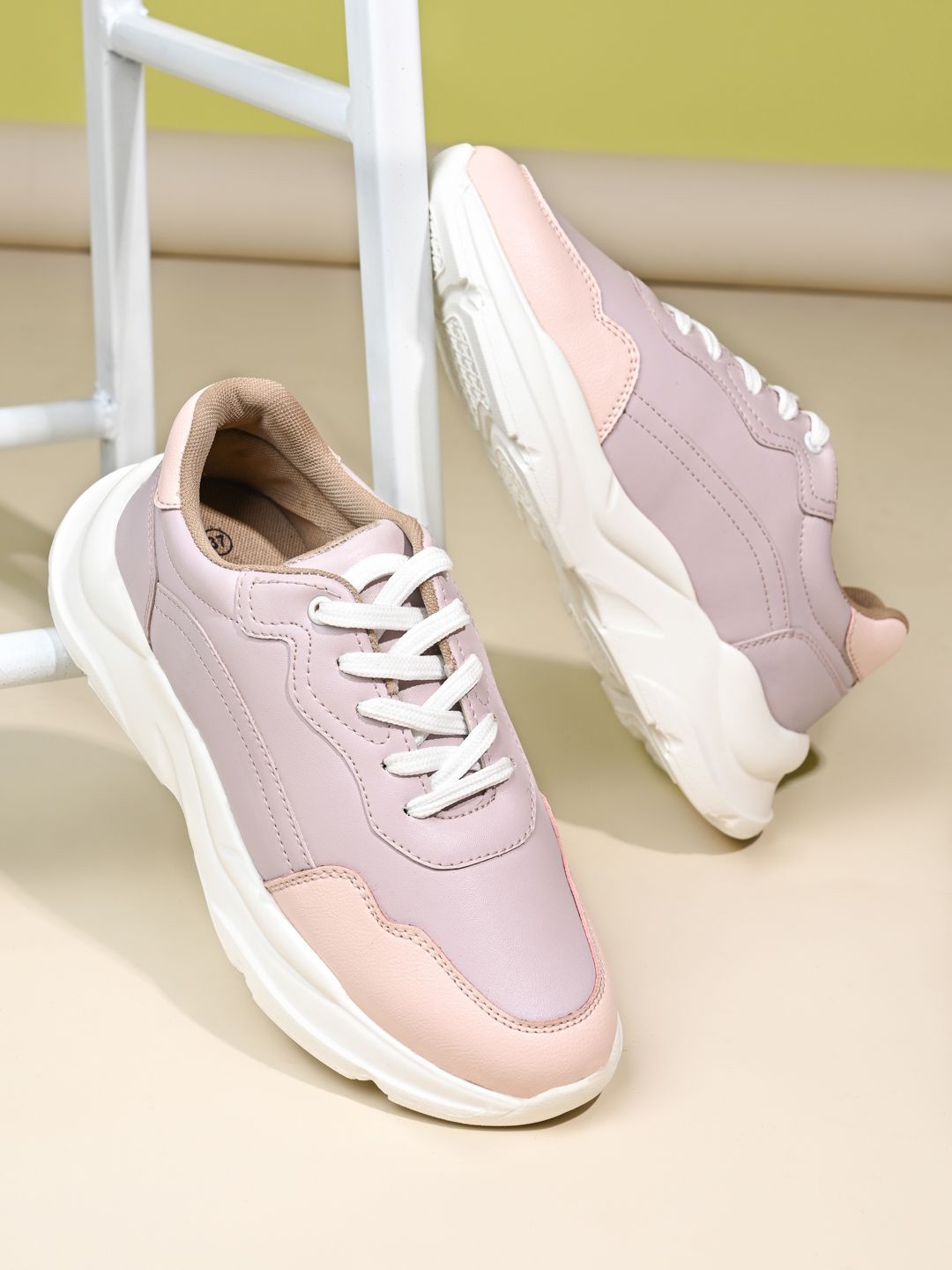 The Roadster Lifestyle Co Women Laced Up Lightweight Sneaker-picture-34