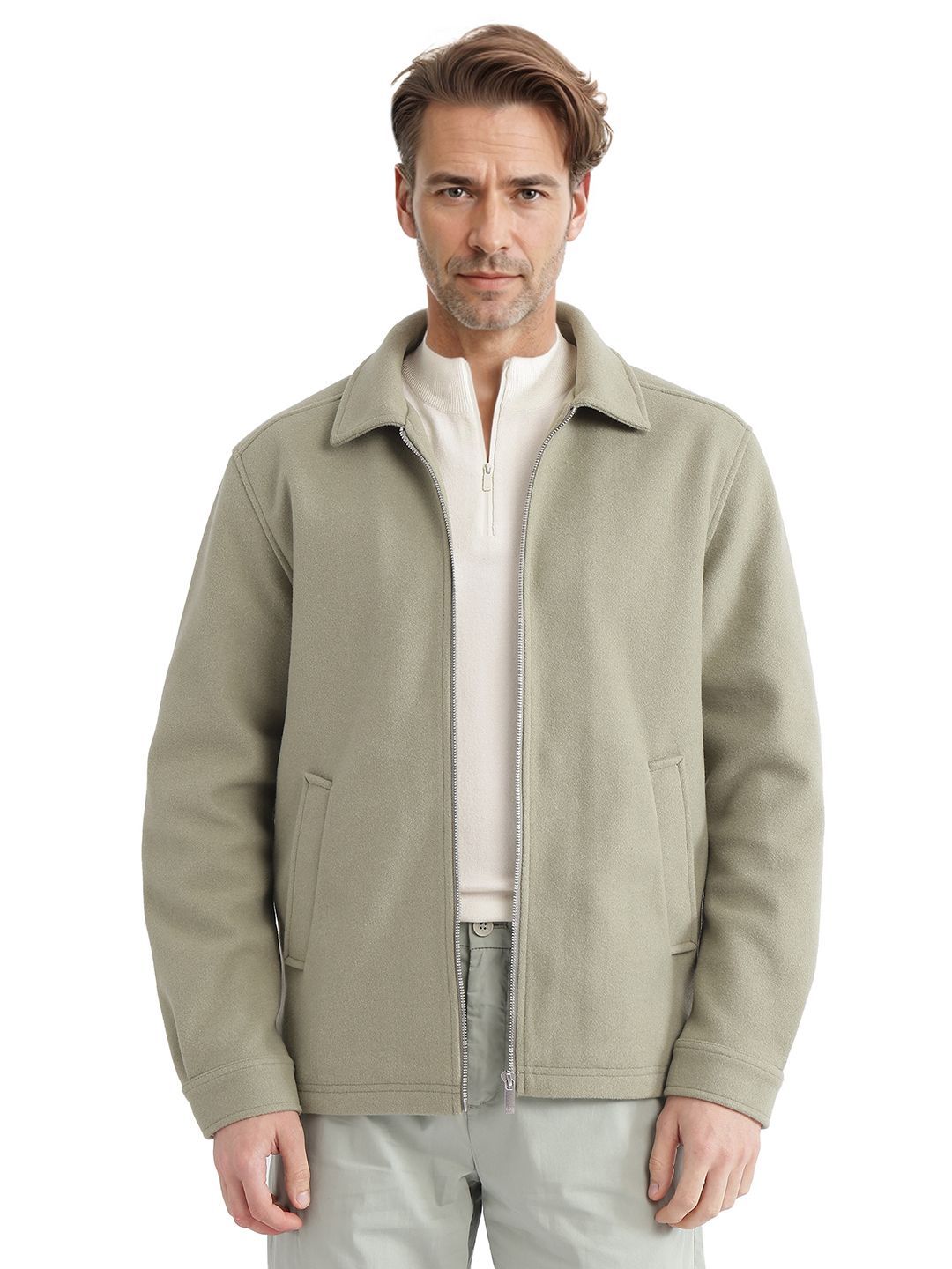 RARE RABBIT Men Cotton Open Front Jacket-picture-36