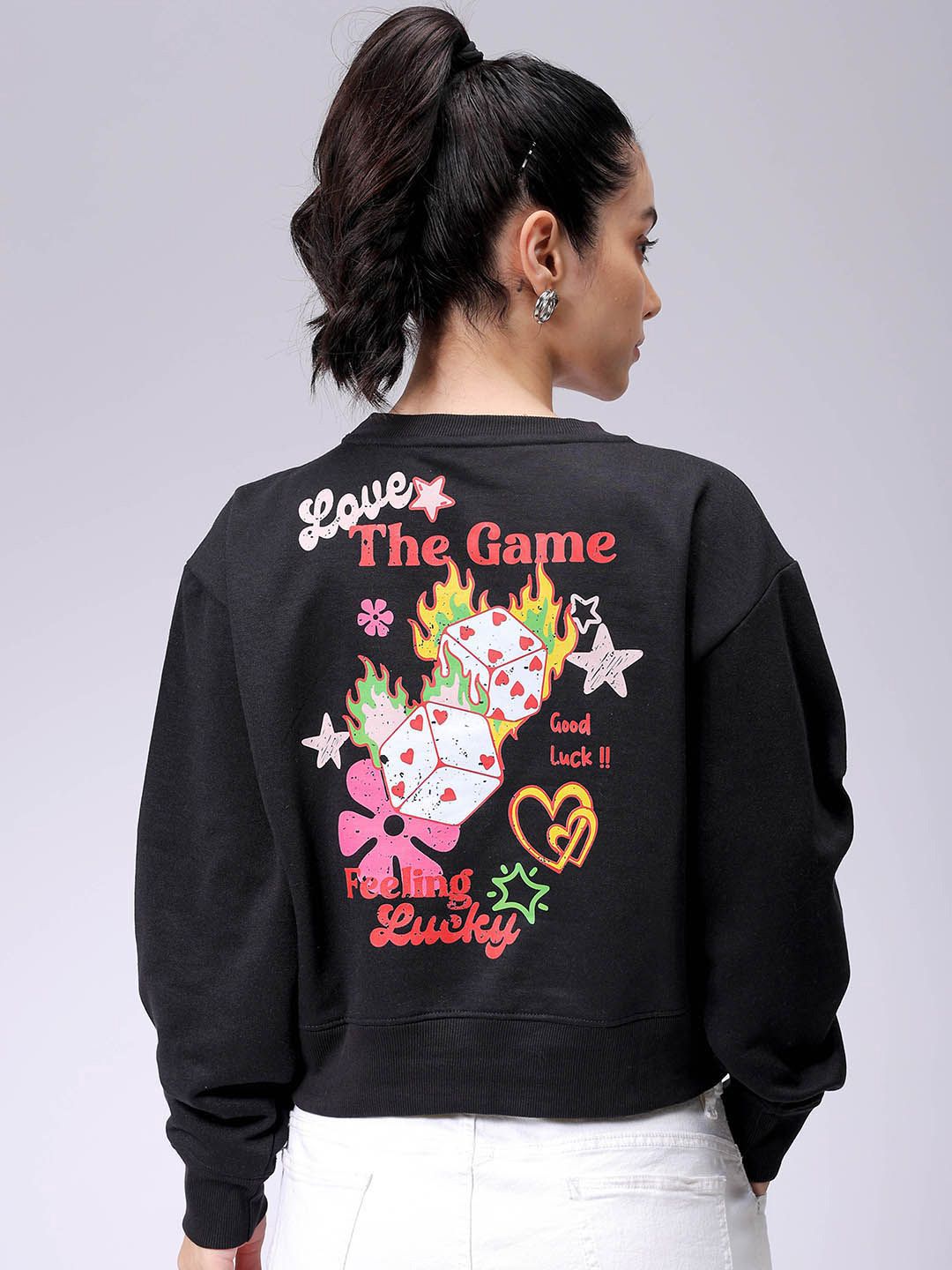 Freehand by The Indian Garage Co Women Printed Sweatshirt-picture-17