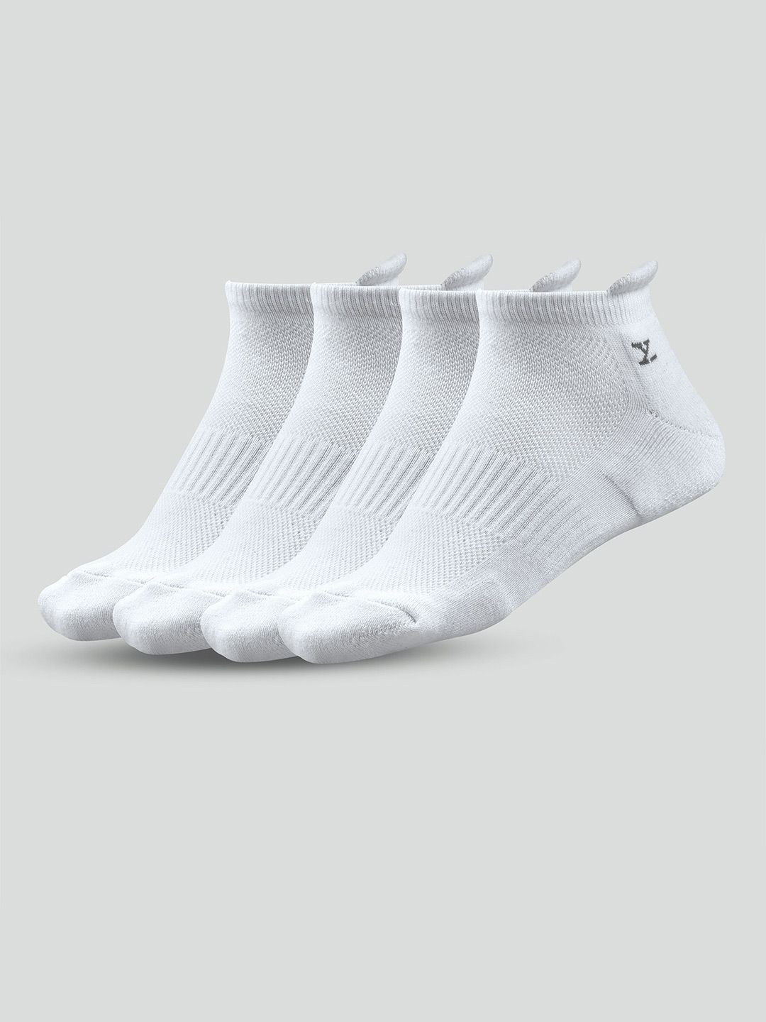 XYXX Men Pack Of 4 Cotton Ankle-Length Socks-picture-56