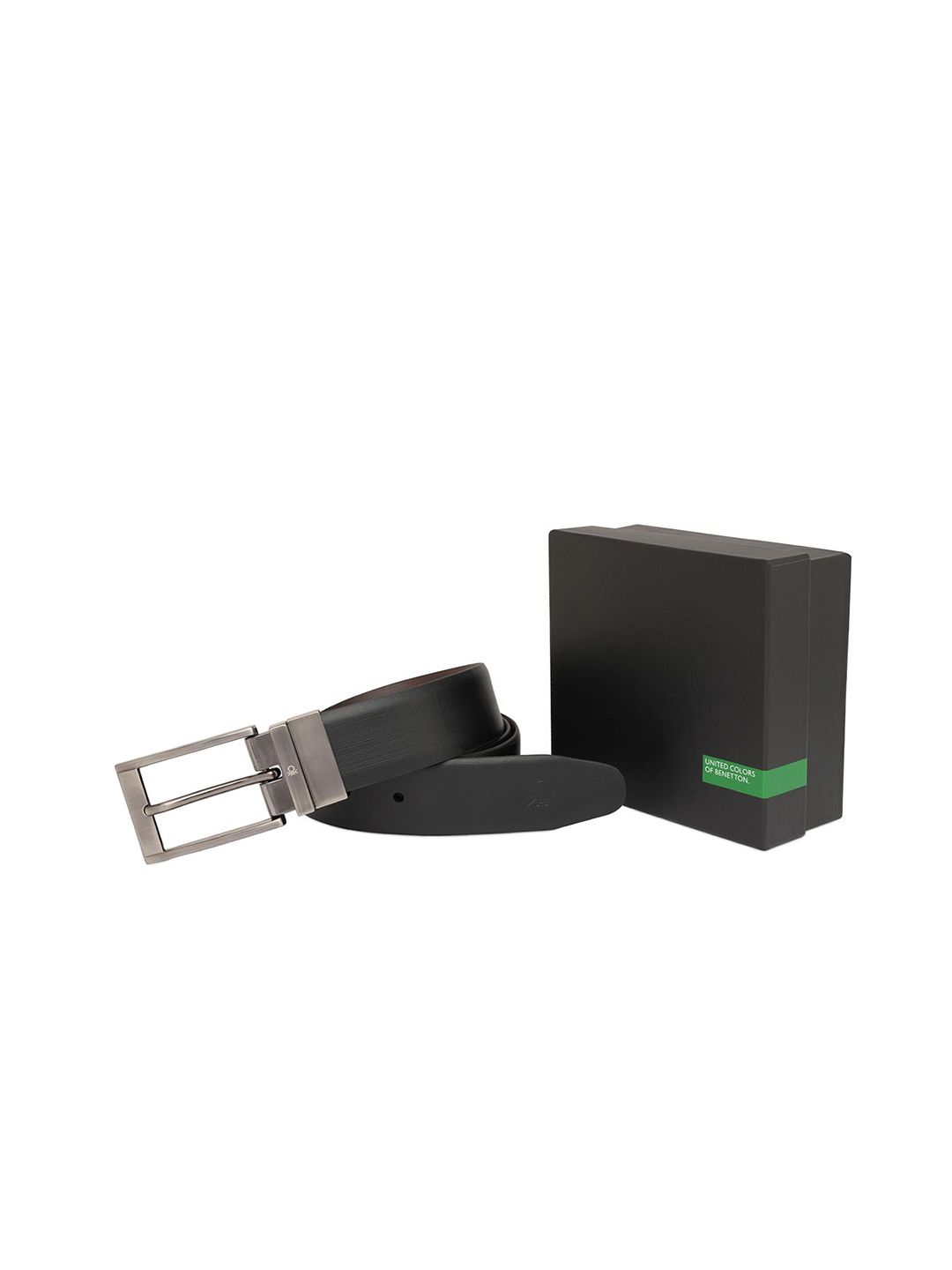 United Colors of Benetton Men Leather Reversible Formal Belt-image-15