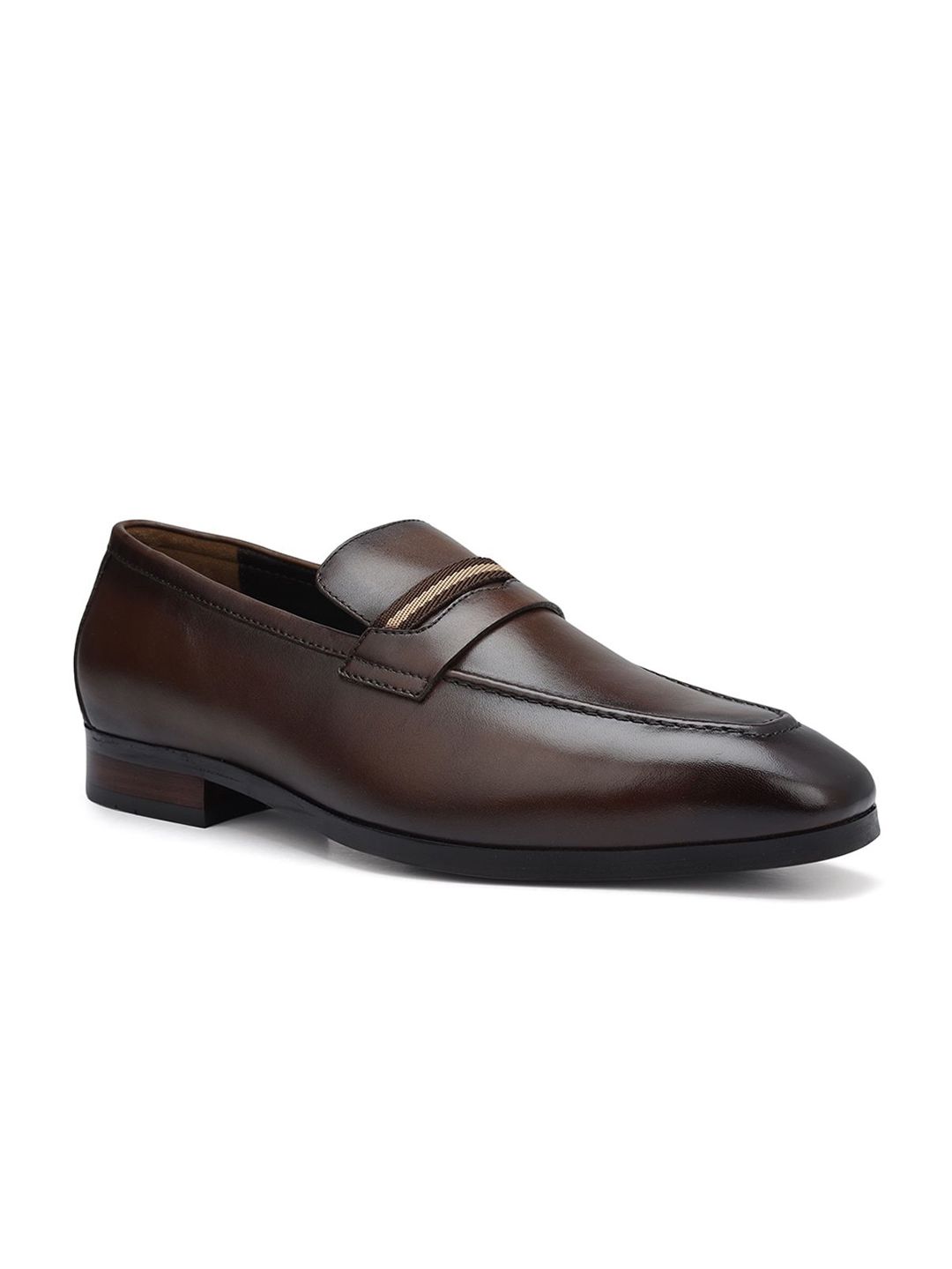 ROSSO BRUNELLO Men Leather Formal Loafers-picture-45