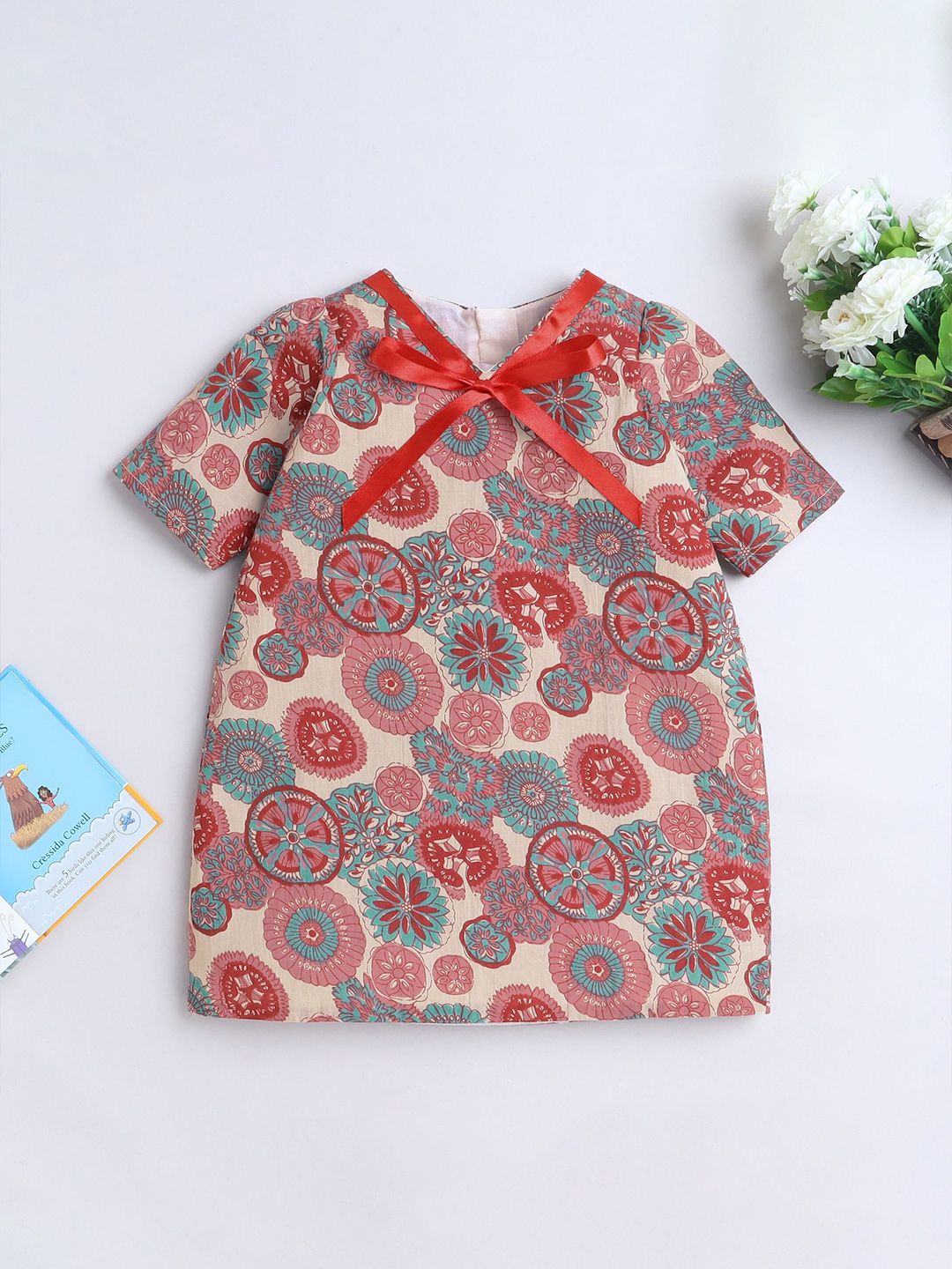 MANY FROCKS & Girls Printed Nightdress-image-28