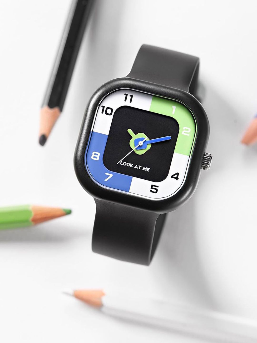 Shocknshop Unisex Kids Dial & Straps Analogue Watch 329 Black-picture-41