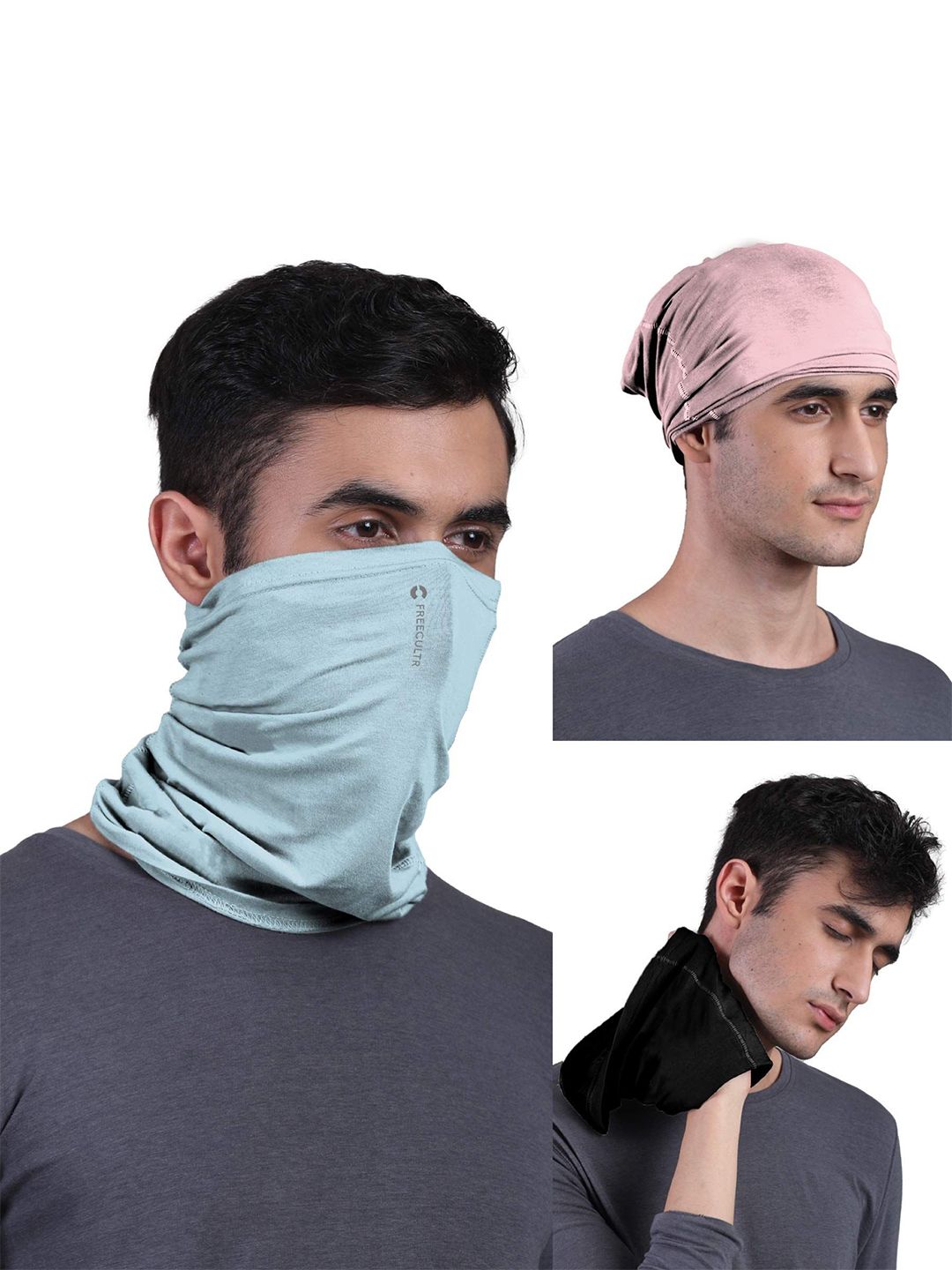FREECULTR Adults Pack Of 3 Bandana Headband-picture-13