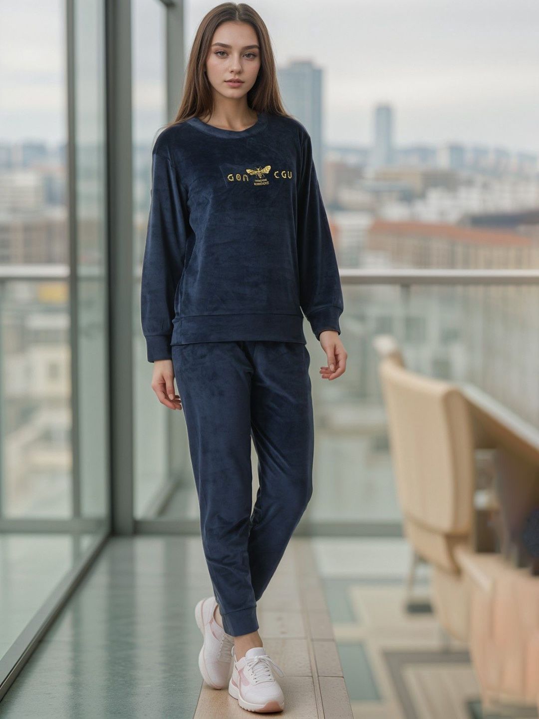BAESD Printed Sweatshirt With Jogger Co-Ords-picture-28