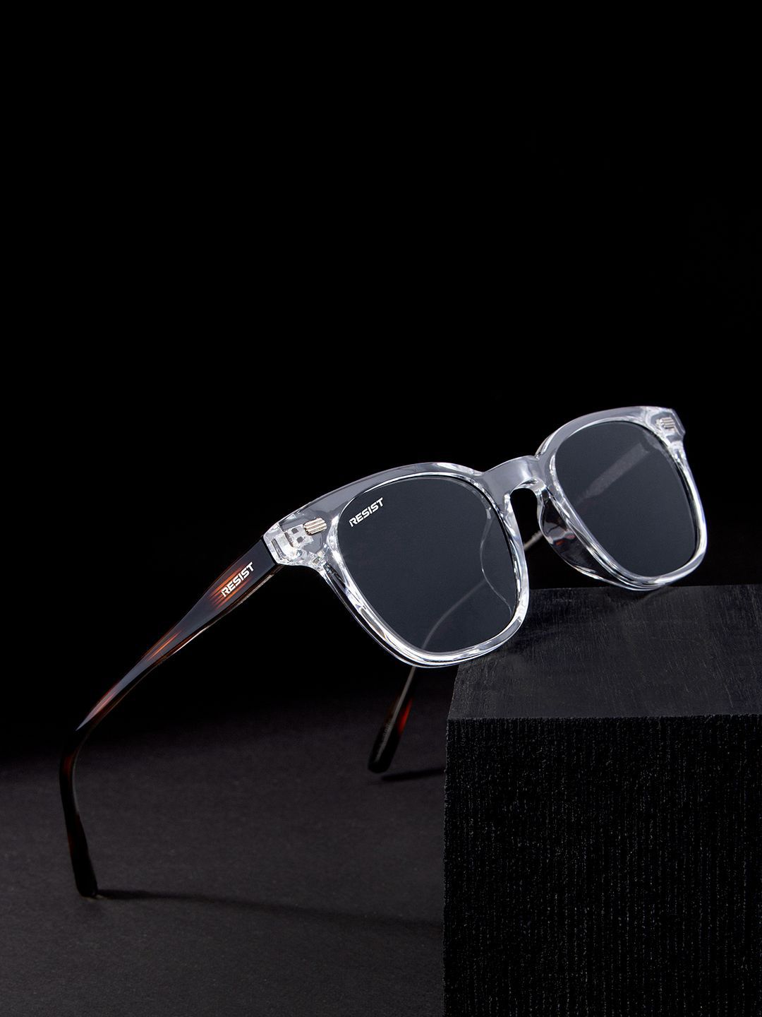 RESIST EYEWEAR Unisex Wayfarer Sunglasses with UV Protected Lens-picture-51