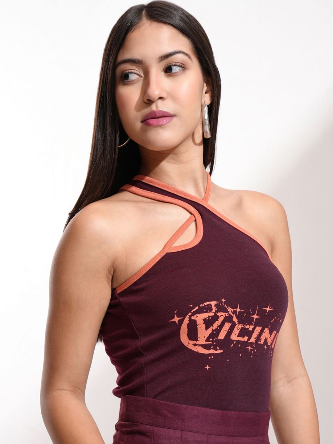 Tokyo Talkies Women Typography Printed  Crop Top-picture-41