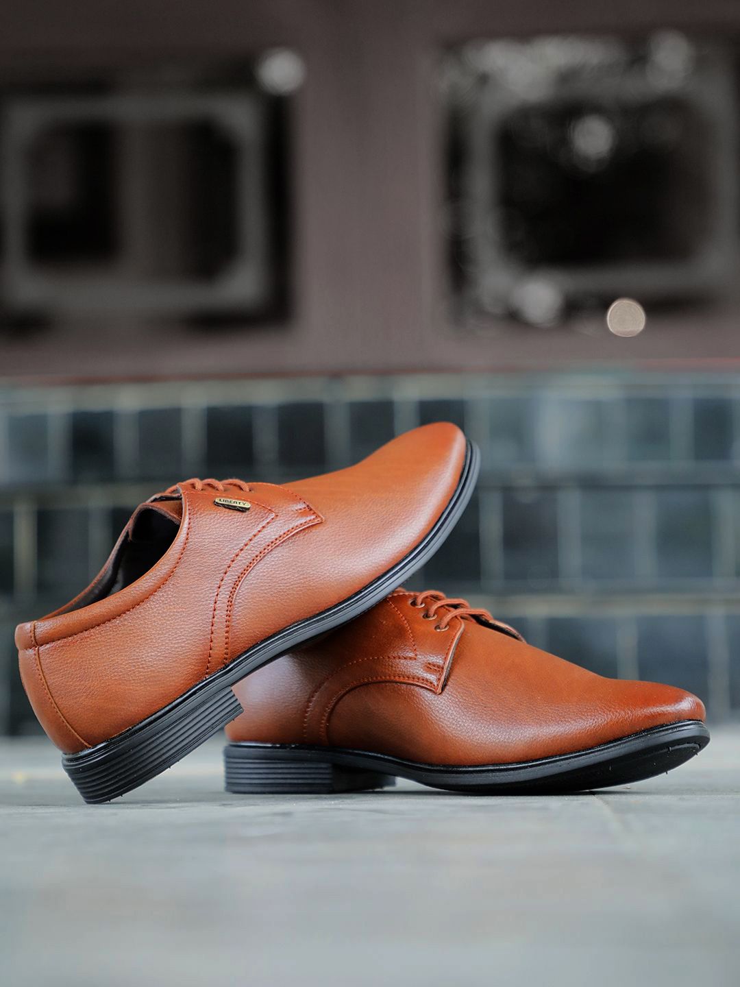 Liberty Hol 130 E Men Solid Formal Derby Shoes-picture-17