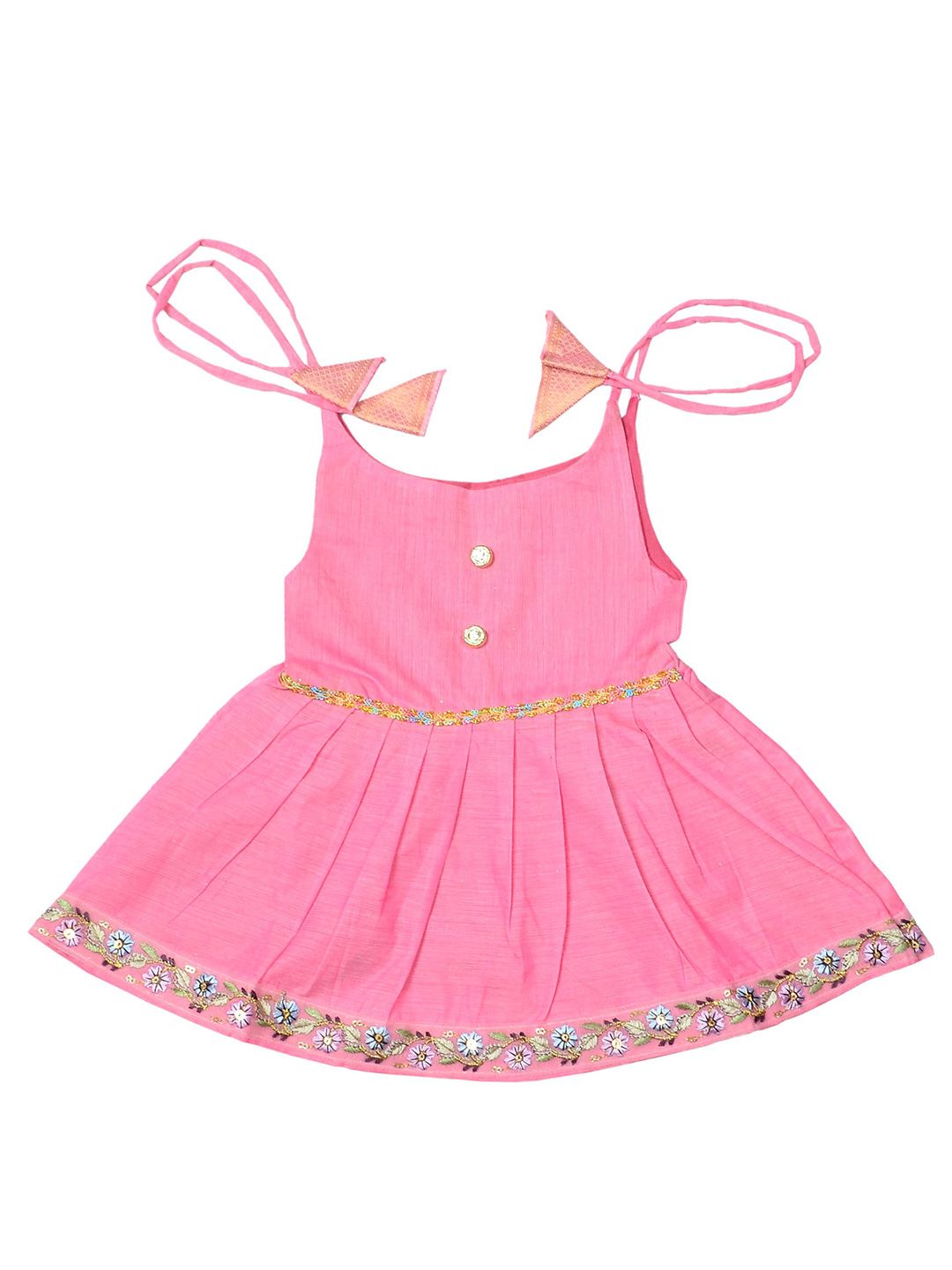 BAESD Girl A-Line Cotton Ethnic Dress-picture-57