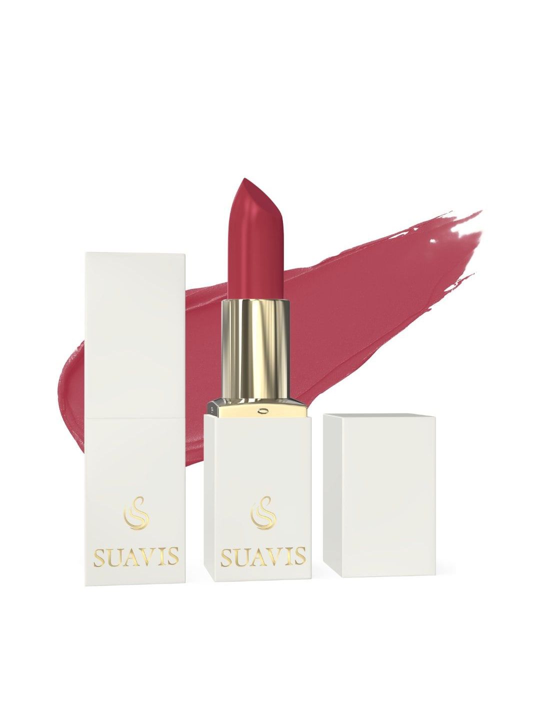 SUAVIS Comfy Matte Cream Bullet Lipstick - 4 ml - Cranberry Pie 104-picture-25