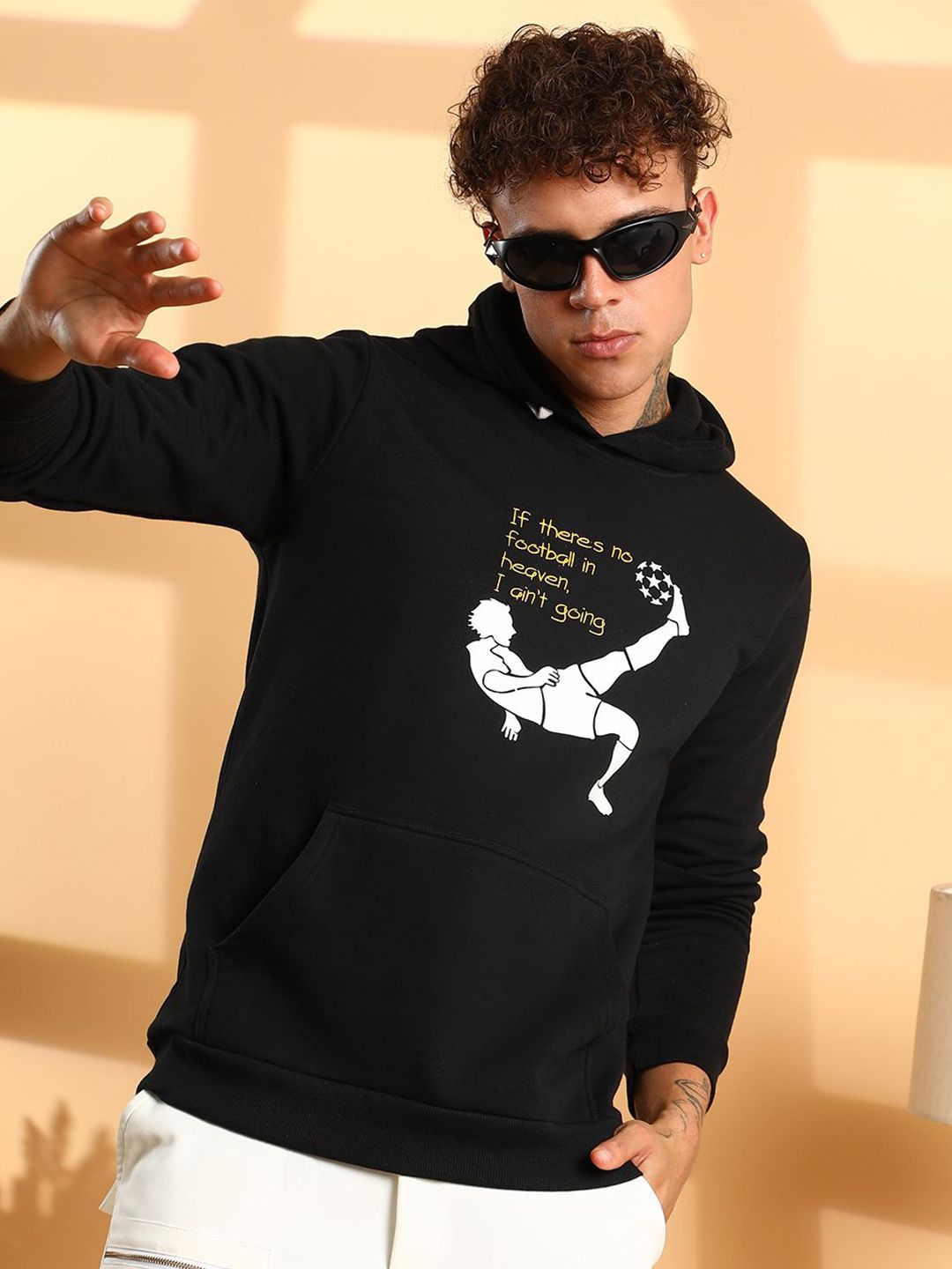 cahoot Campus Sutra Men Printed Hooded Cotton Sweatshirt-picture-34