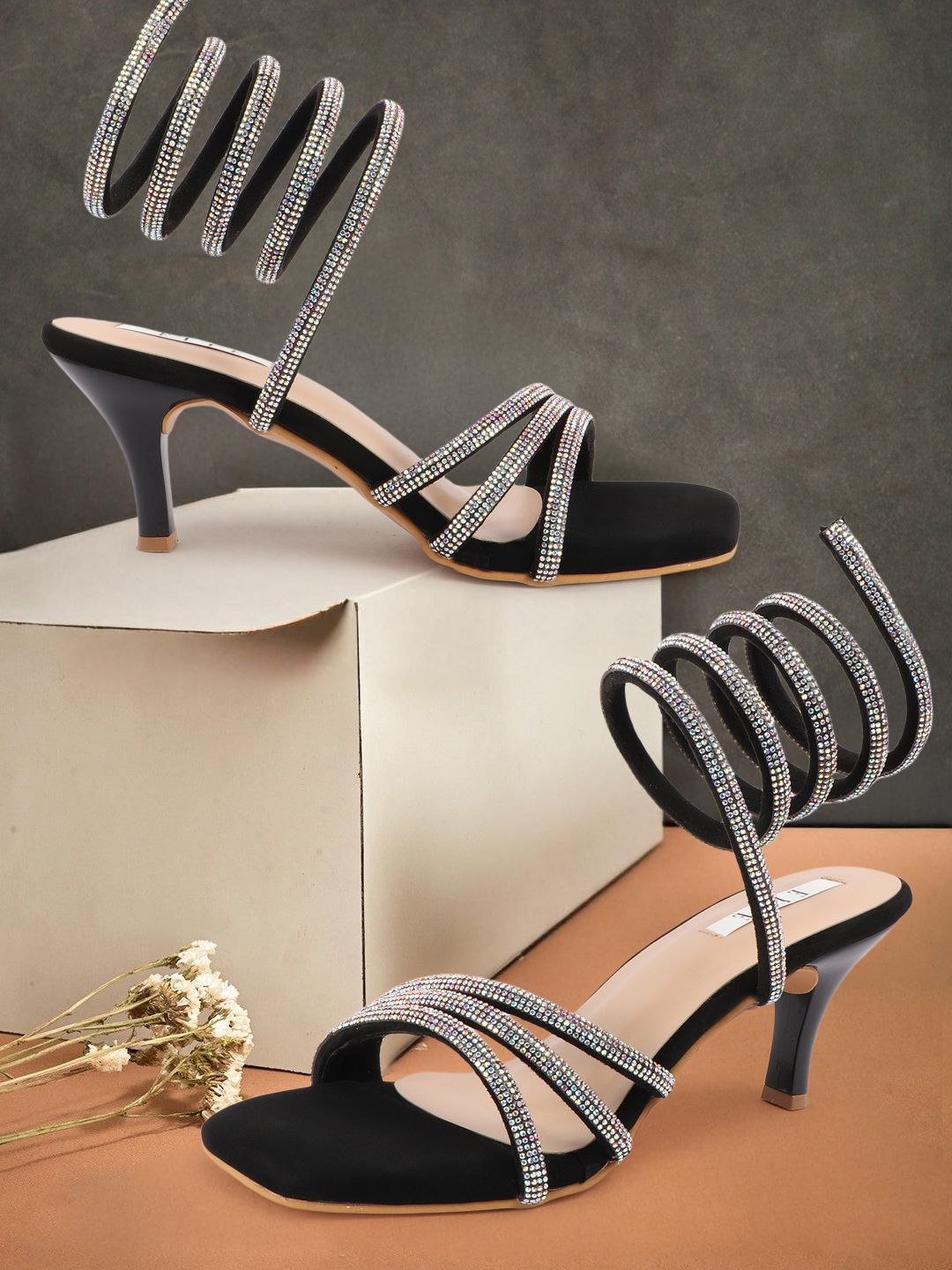 ELLE Womens Kitten Sandals-picture-14