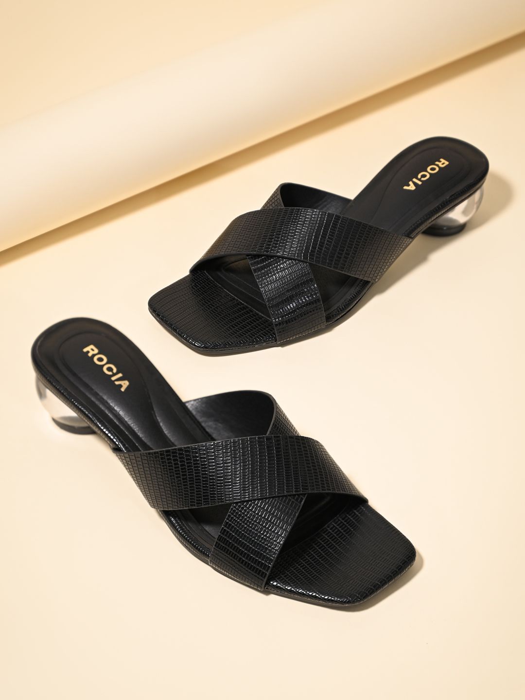 Rocia Women Textured Block Heel Sandals-picture-32