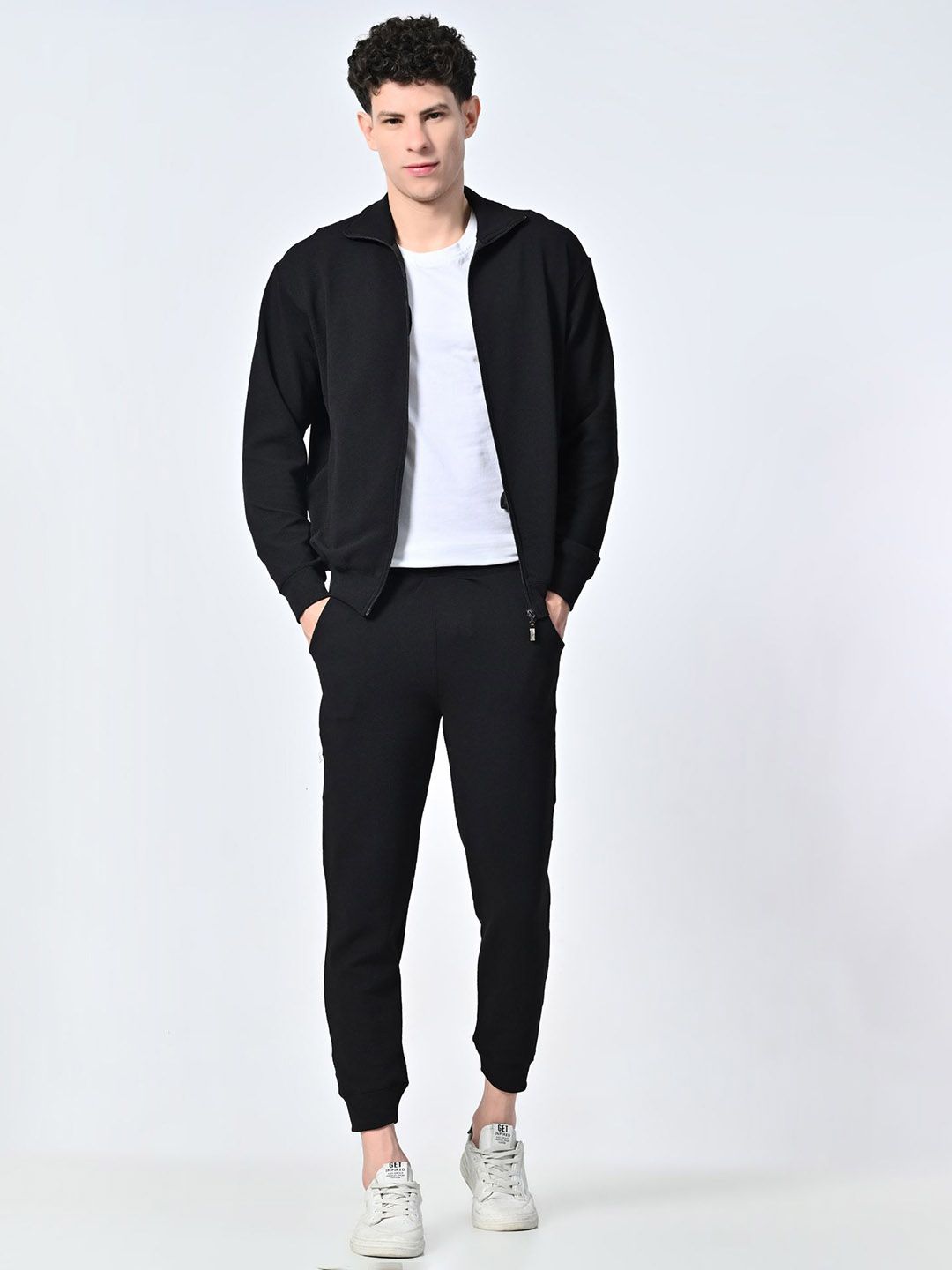 BAESD Men Solid Casual Tracksuit-picture-28