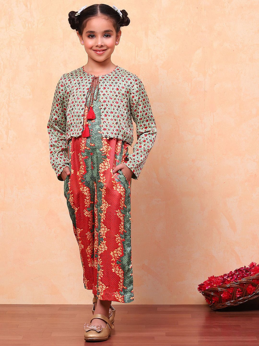 Biba Girls Striped Basic Jumpsuit-picture-38