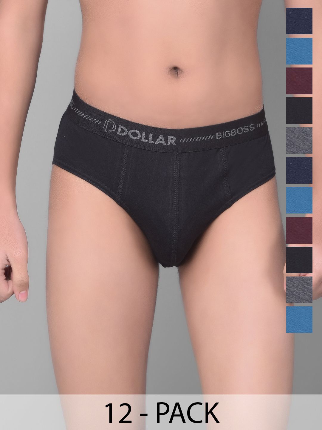 Dollar Bigboss Boys Pack Of 12 Assorted Basic Briefs MBKBR-01-BBTOP-PO12-picture-19
