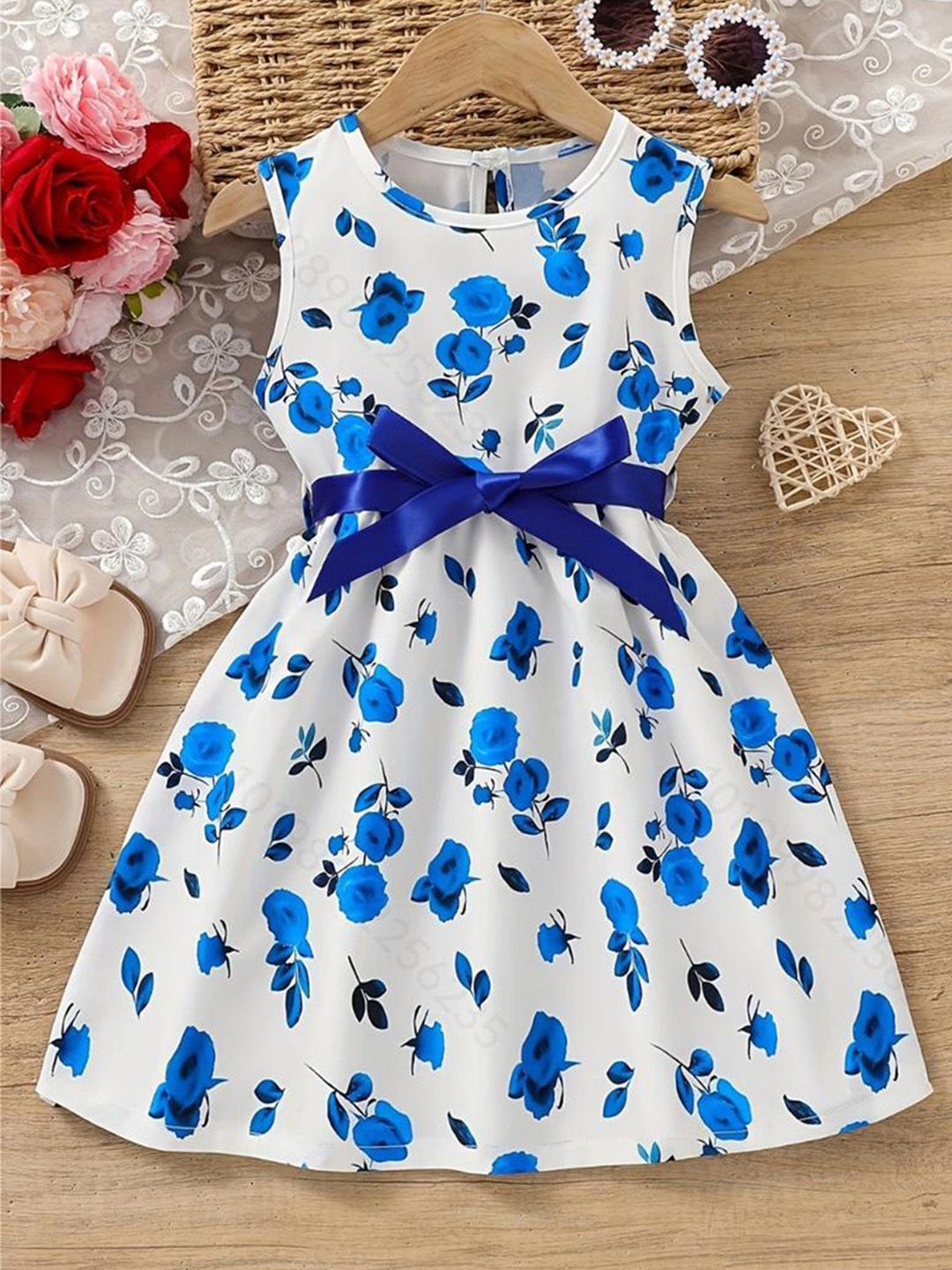 Xsole Print Fit & Flare Dress-picture-47