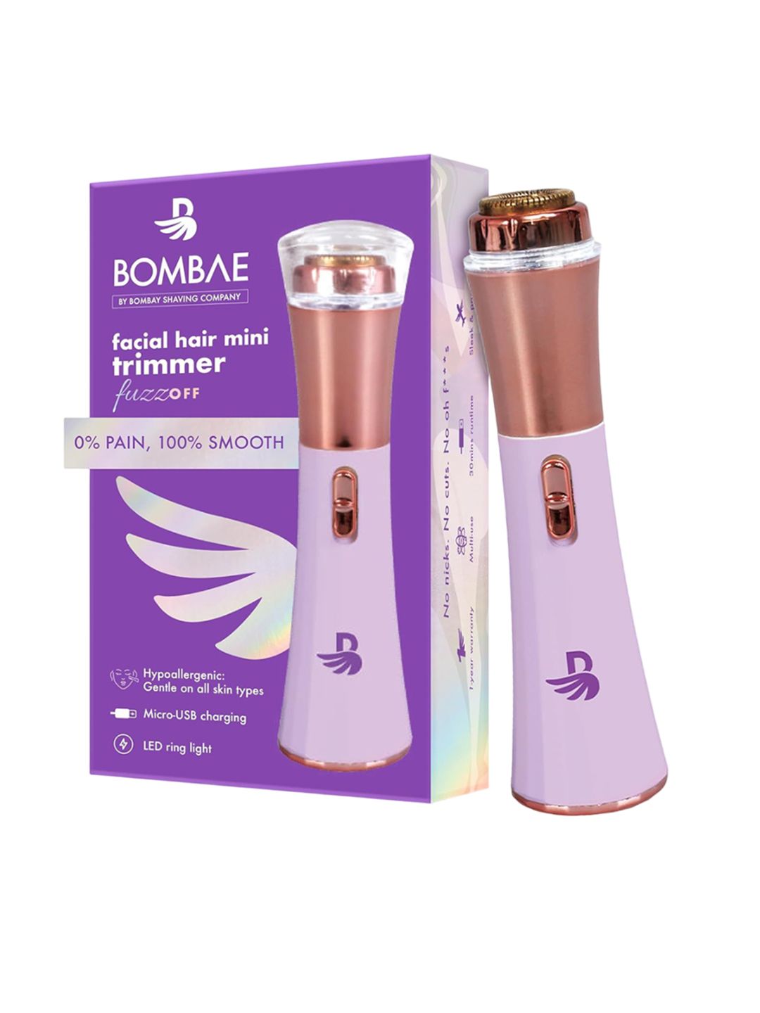 BOMBAE Facial Hair Remover Mini Trimmer