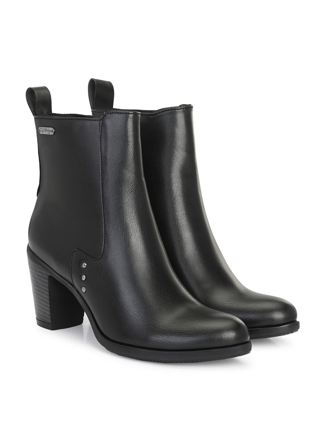 Delize Women Women Block-Heeled Winter Boots-picture-25