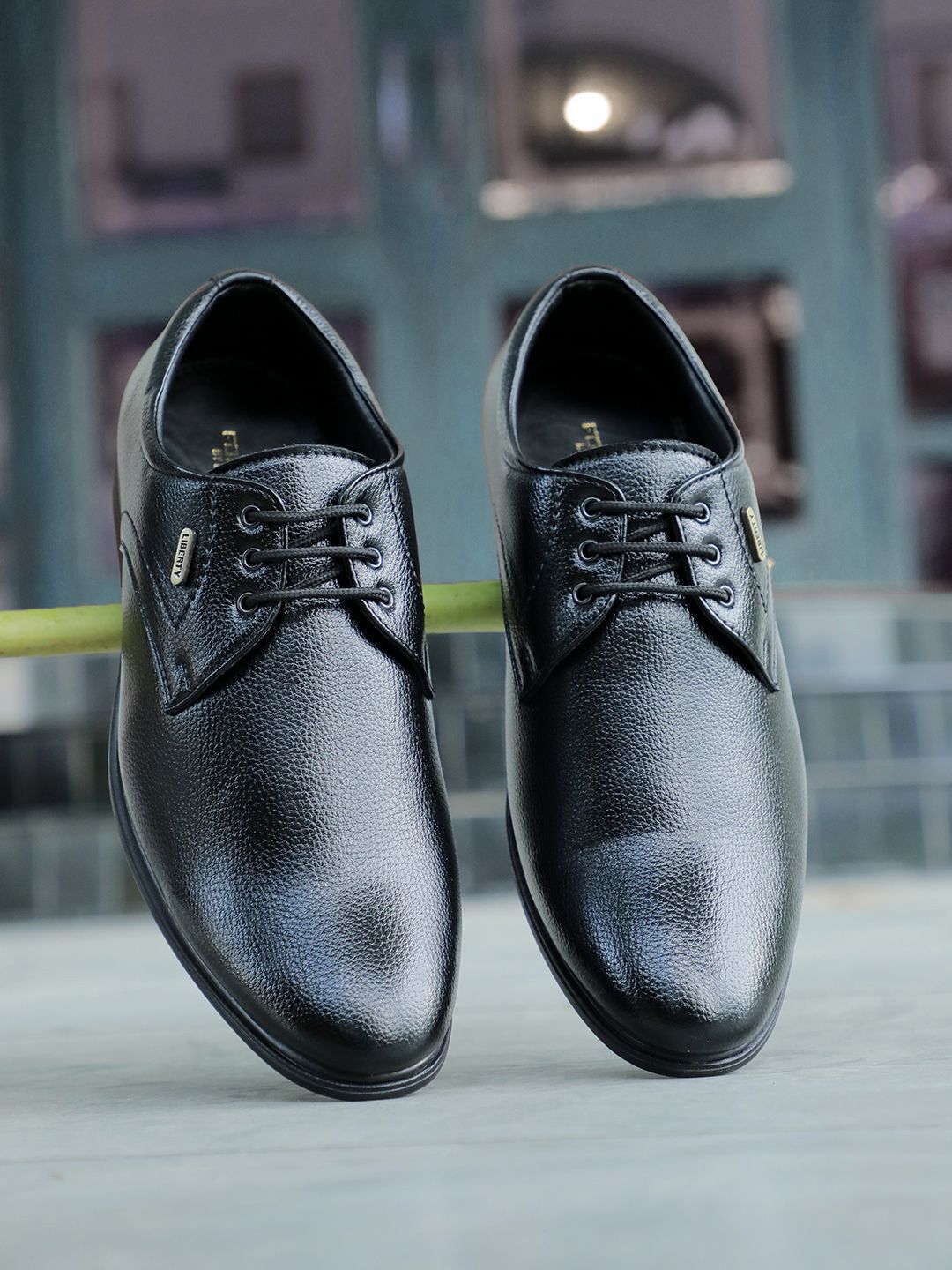 Liberty Men Textured Formal Derbys-picture-16