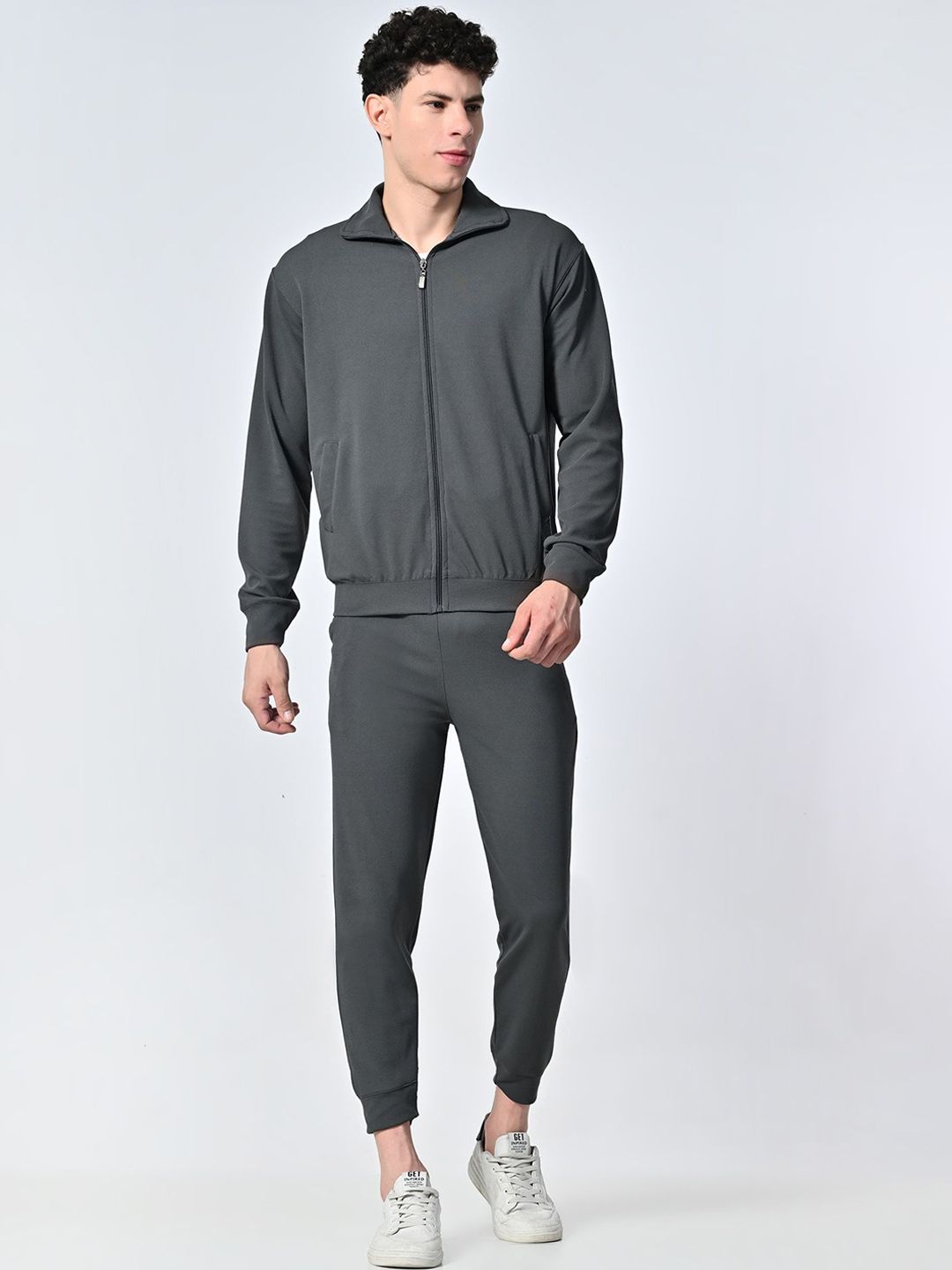 BAESD Men Mock Collar Mid-Rise Long Sleeves Tracksuits-picture-31