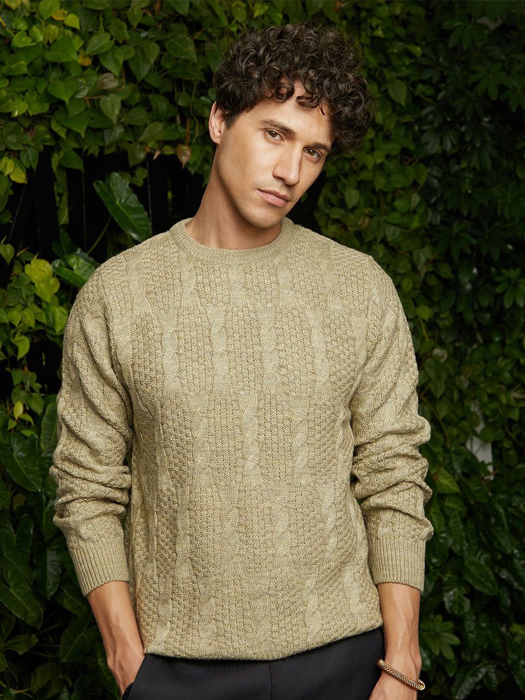 cahoot Campus Sutra Men Round Neck Pullover Sweaters-picture-24