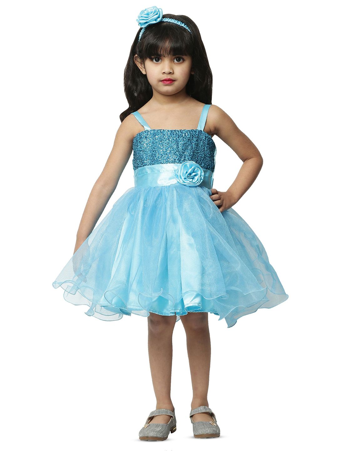 Wish little Net A-Line Dress-picture-54